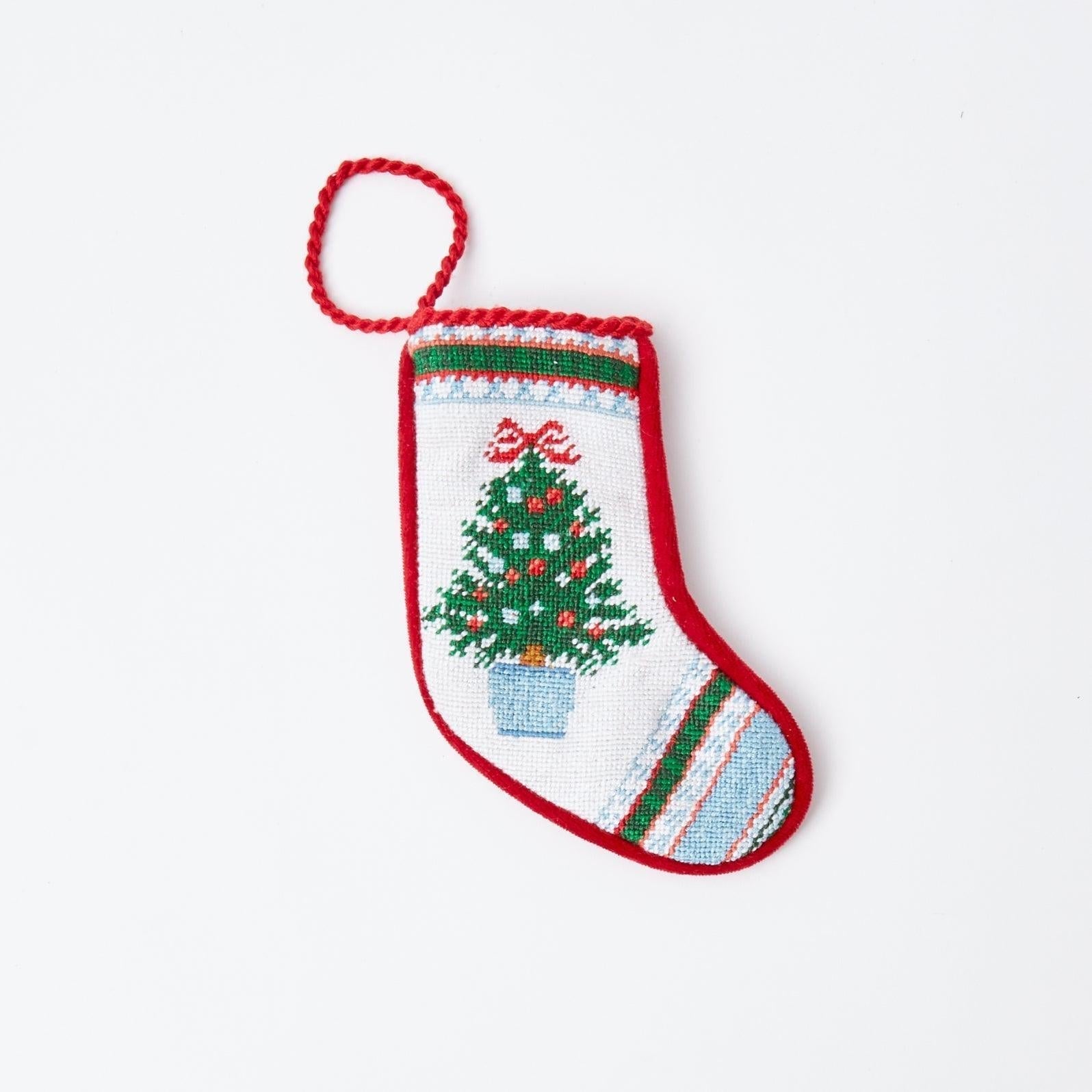 Charming Needlepoint Christmas Stockings