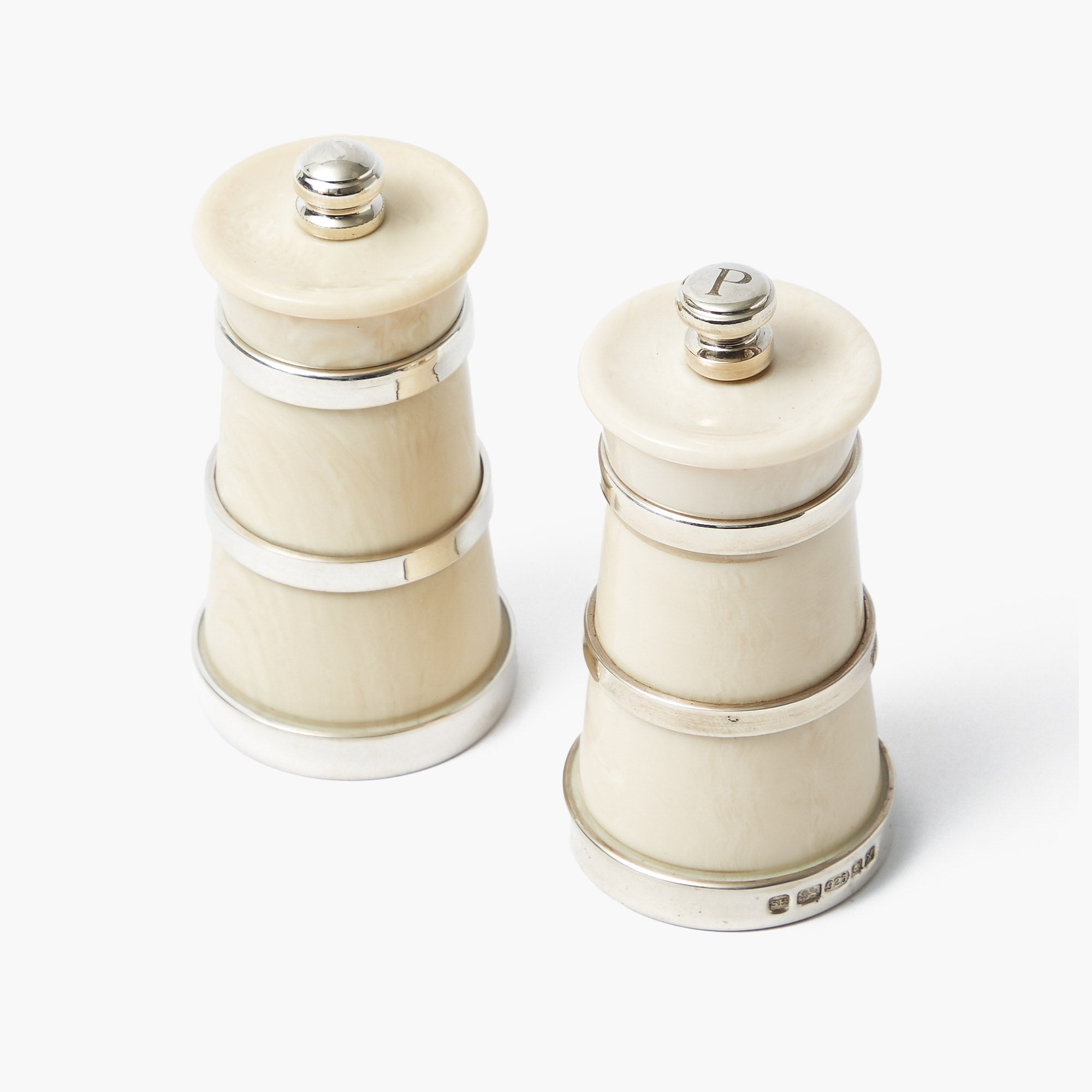 Ivorine Salt & Pepper Set (Pair)