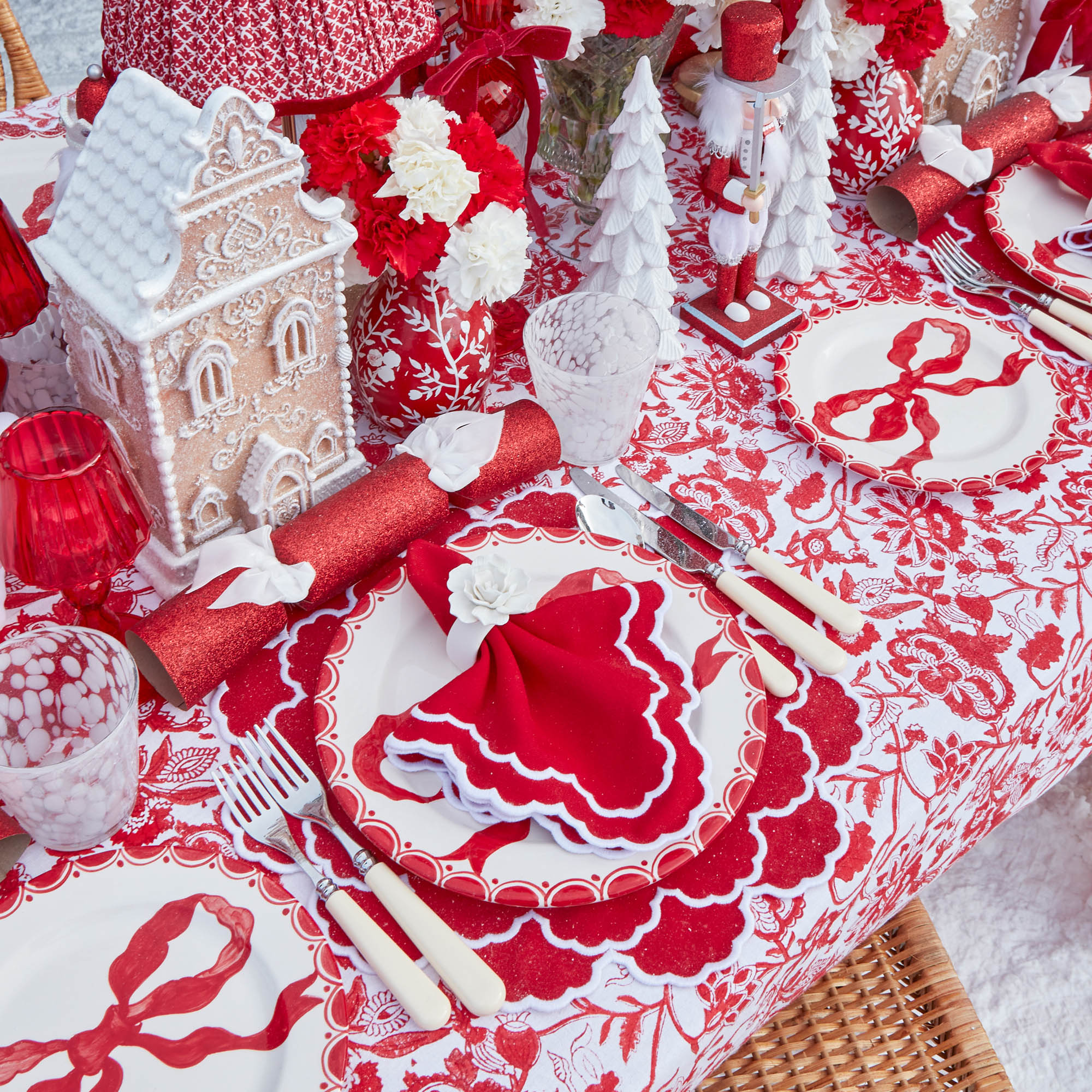 Festive Garden Tablecloth