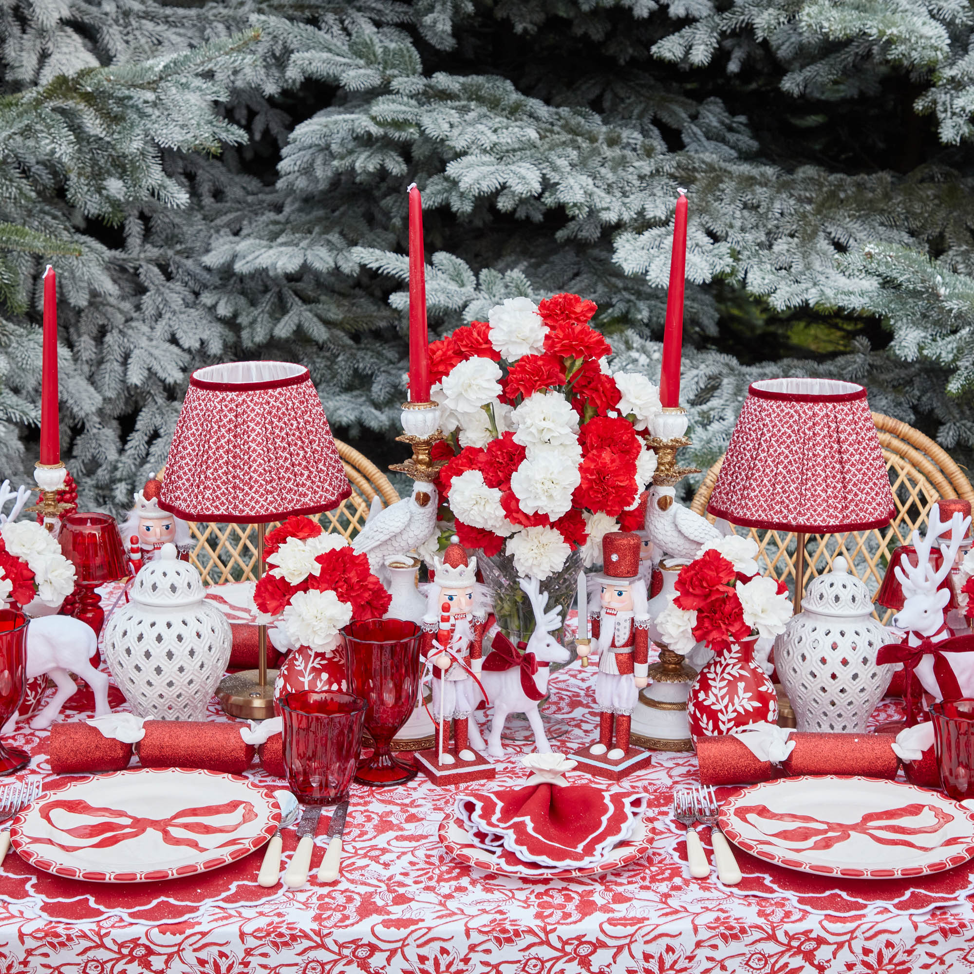 Festive Garden Tablecloth