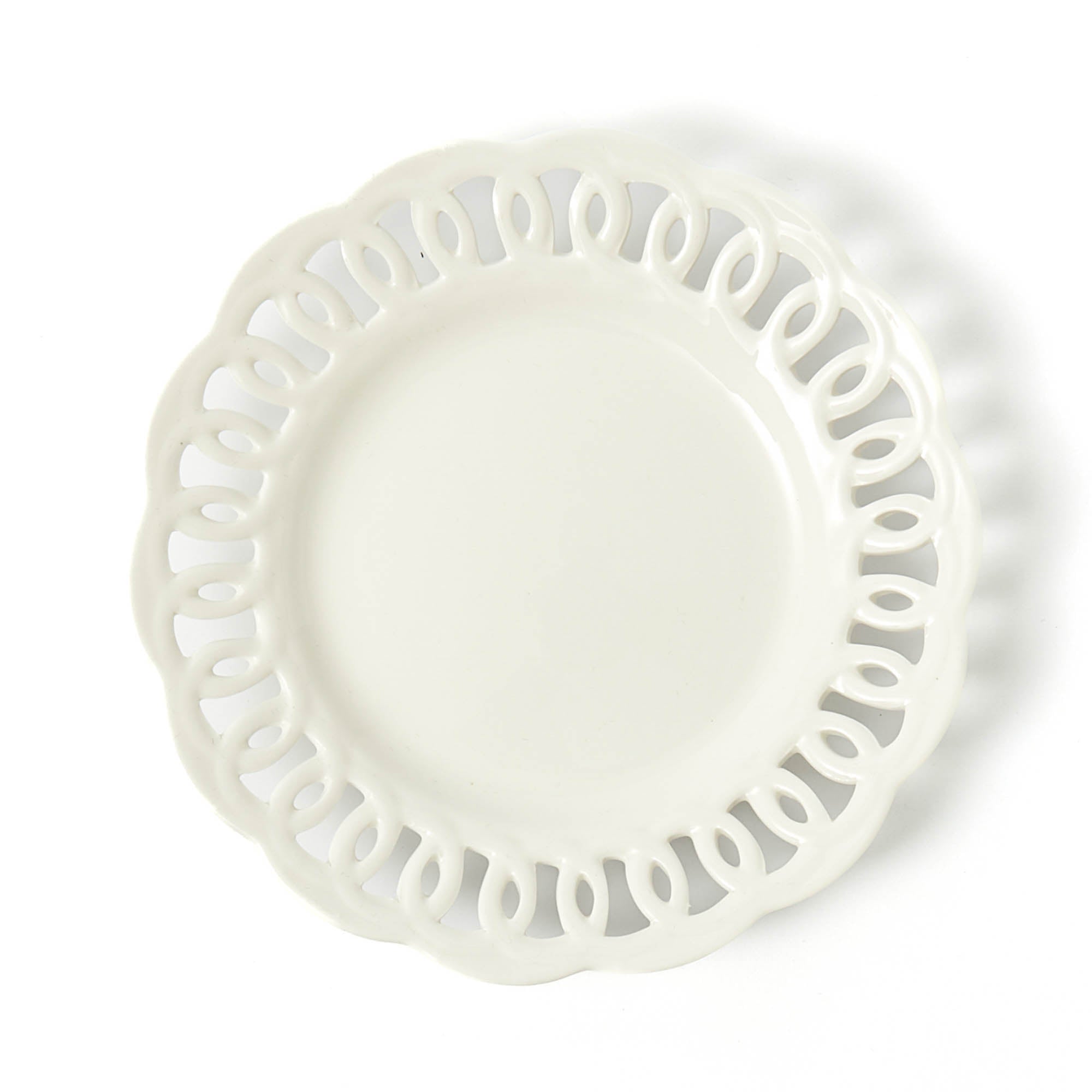 White Lace Starter Plates (Set of 4)