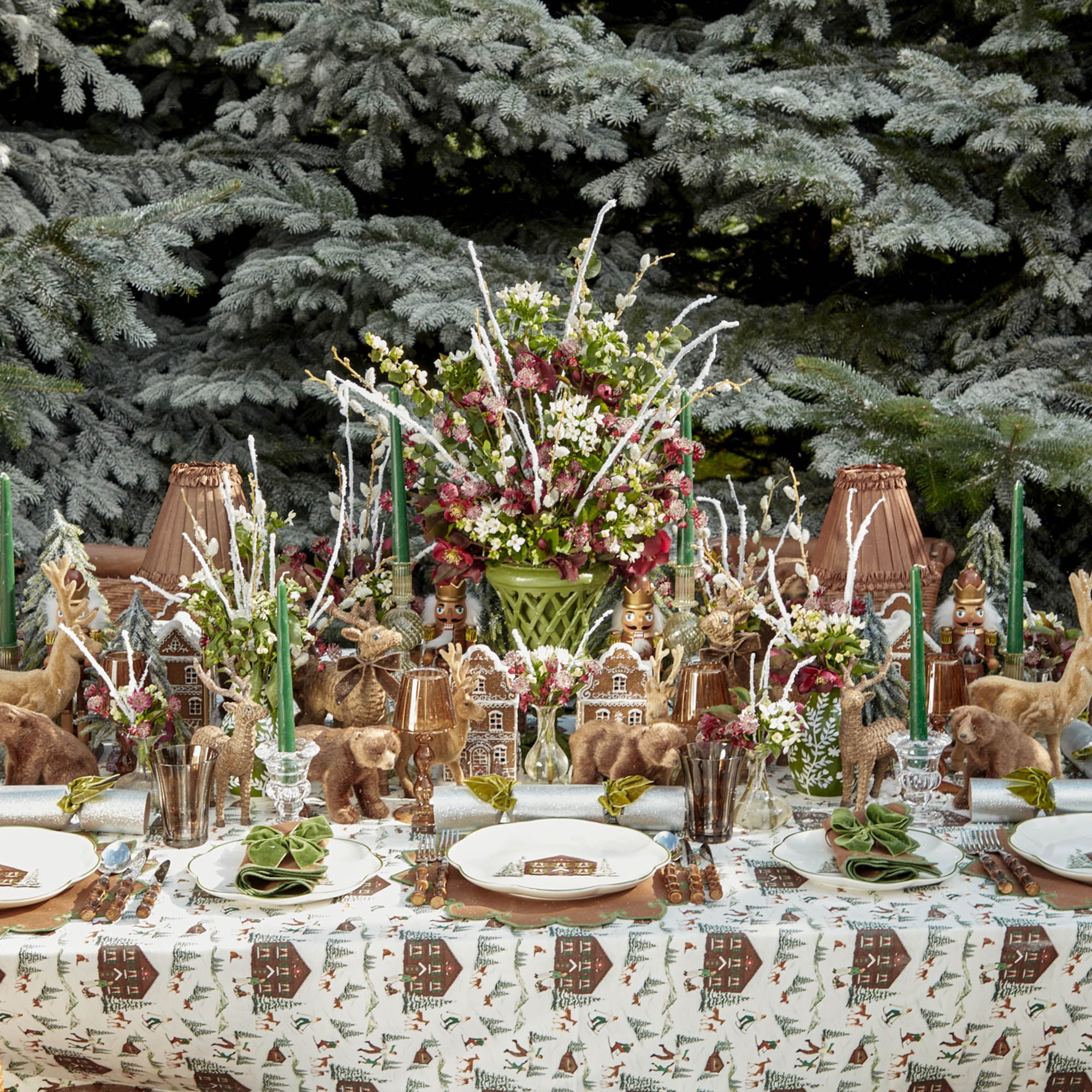 Alpine Chalet Dinner Plate