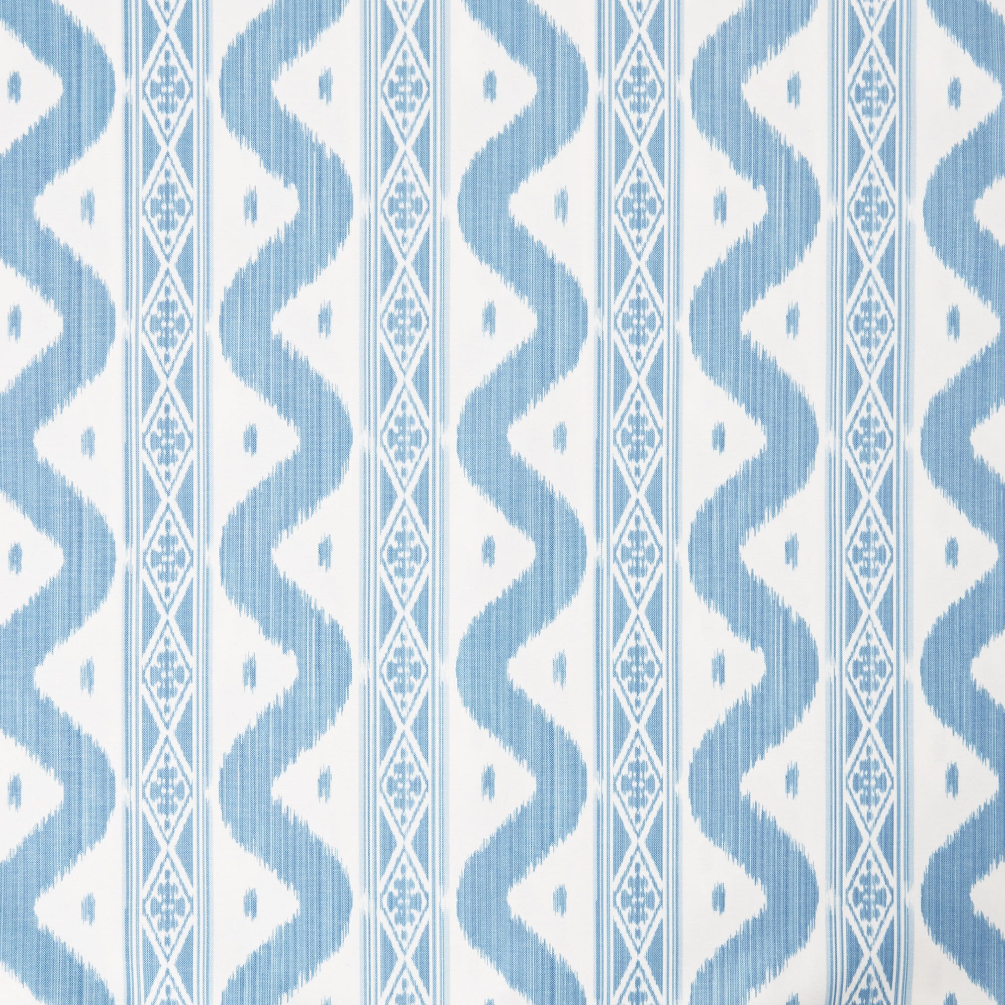 Blue Ikat Tablecloth