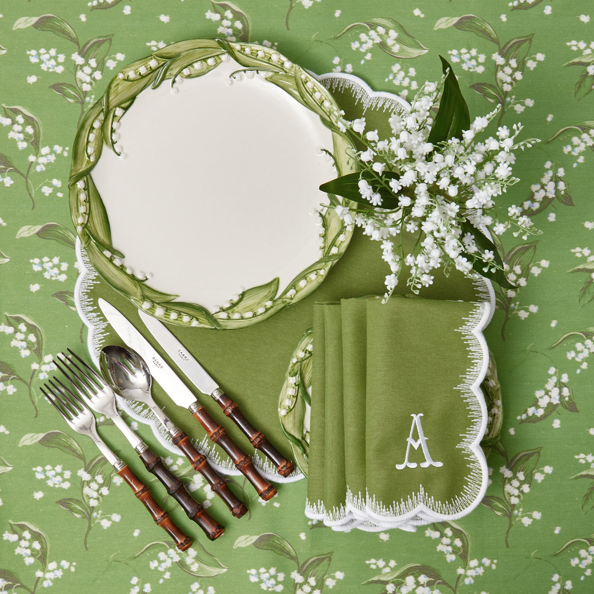 Lily of the Valley Dinner Plate