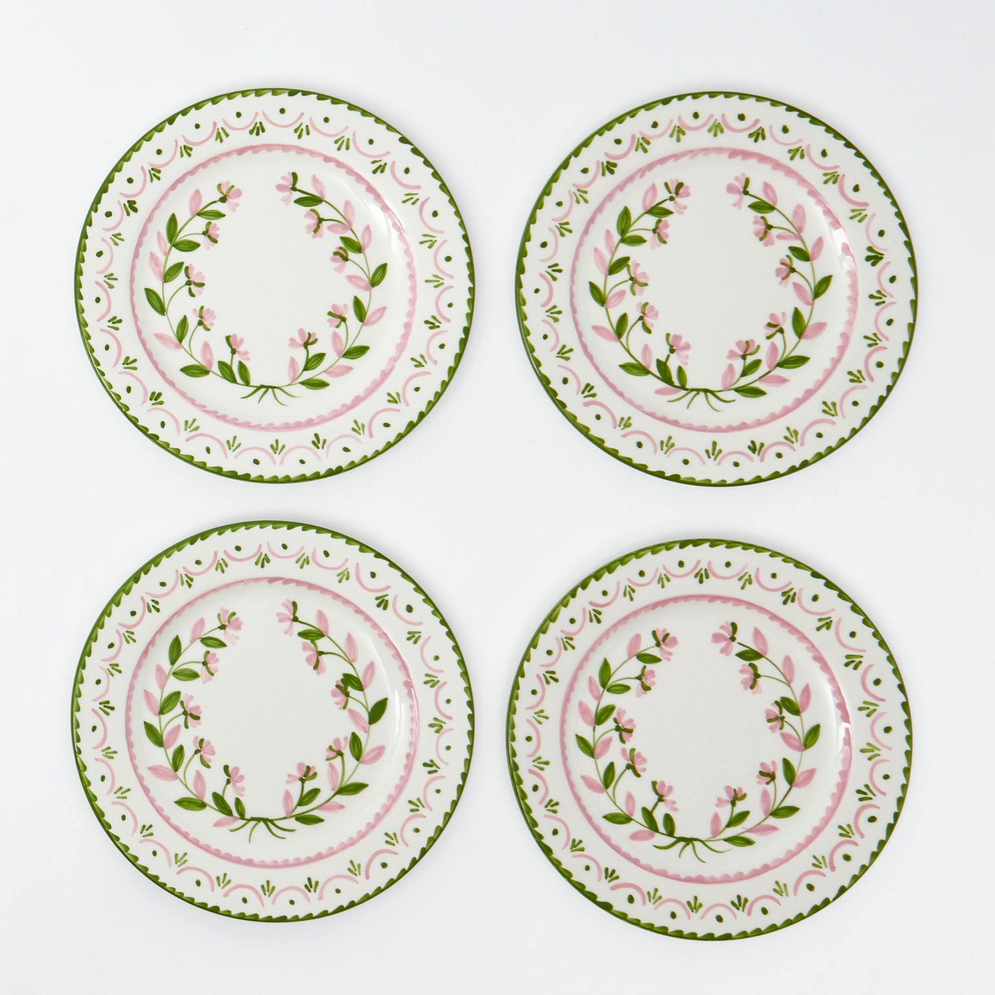 Josephine Garland Dinner Plates (Set of 4)