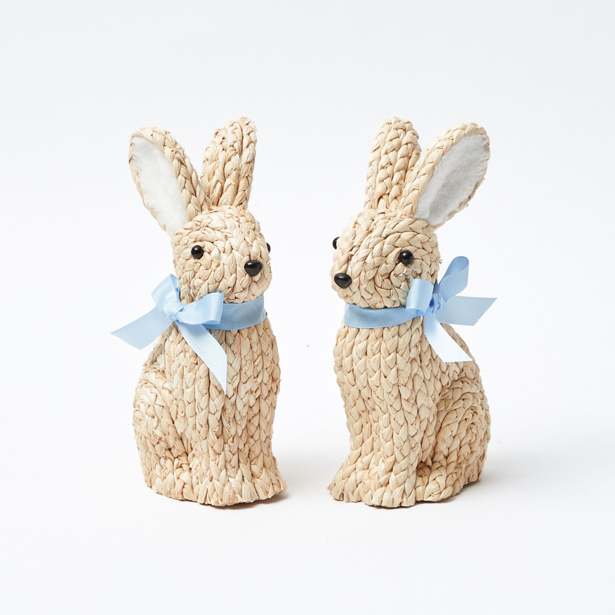 Small Raffia Rabbit (Pair)