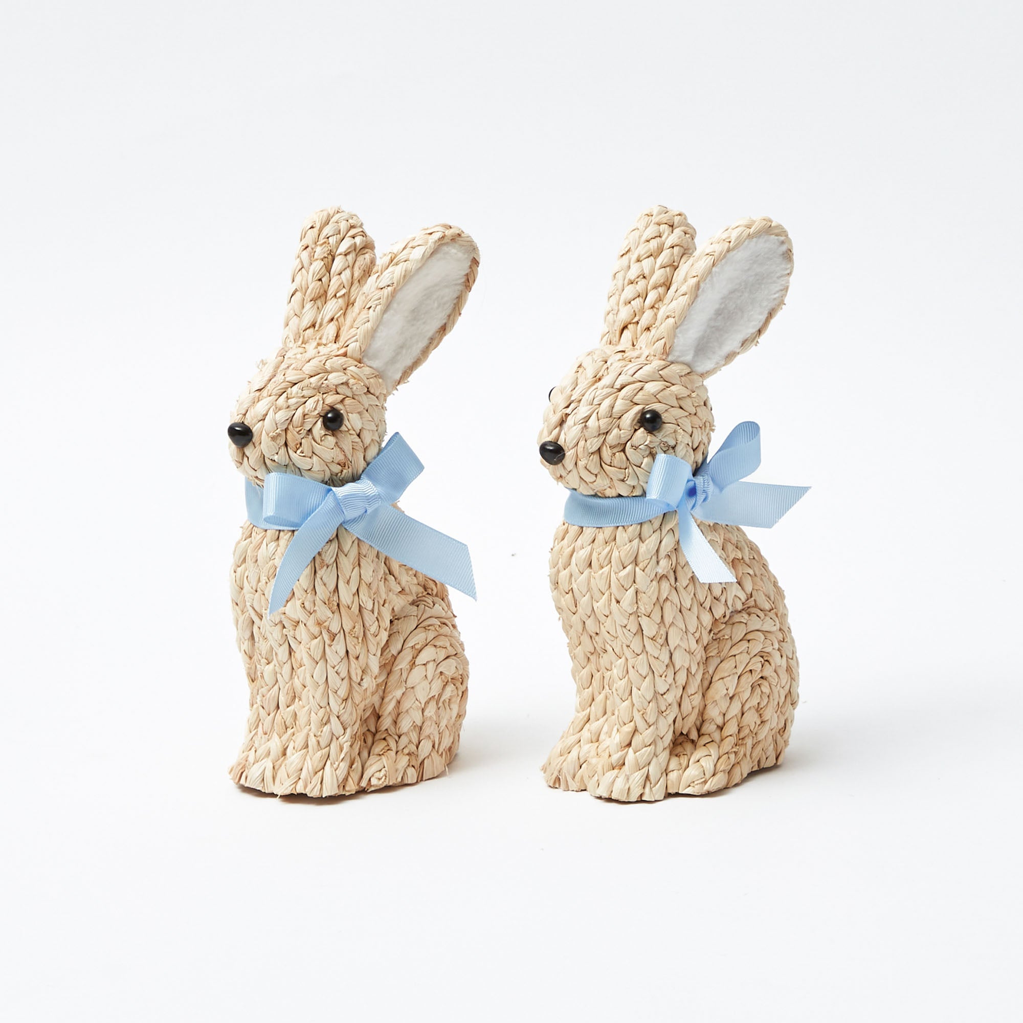 Small Raffia Rabbit (Pair)