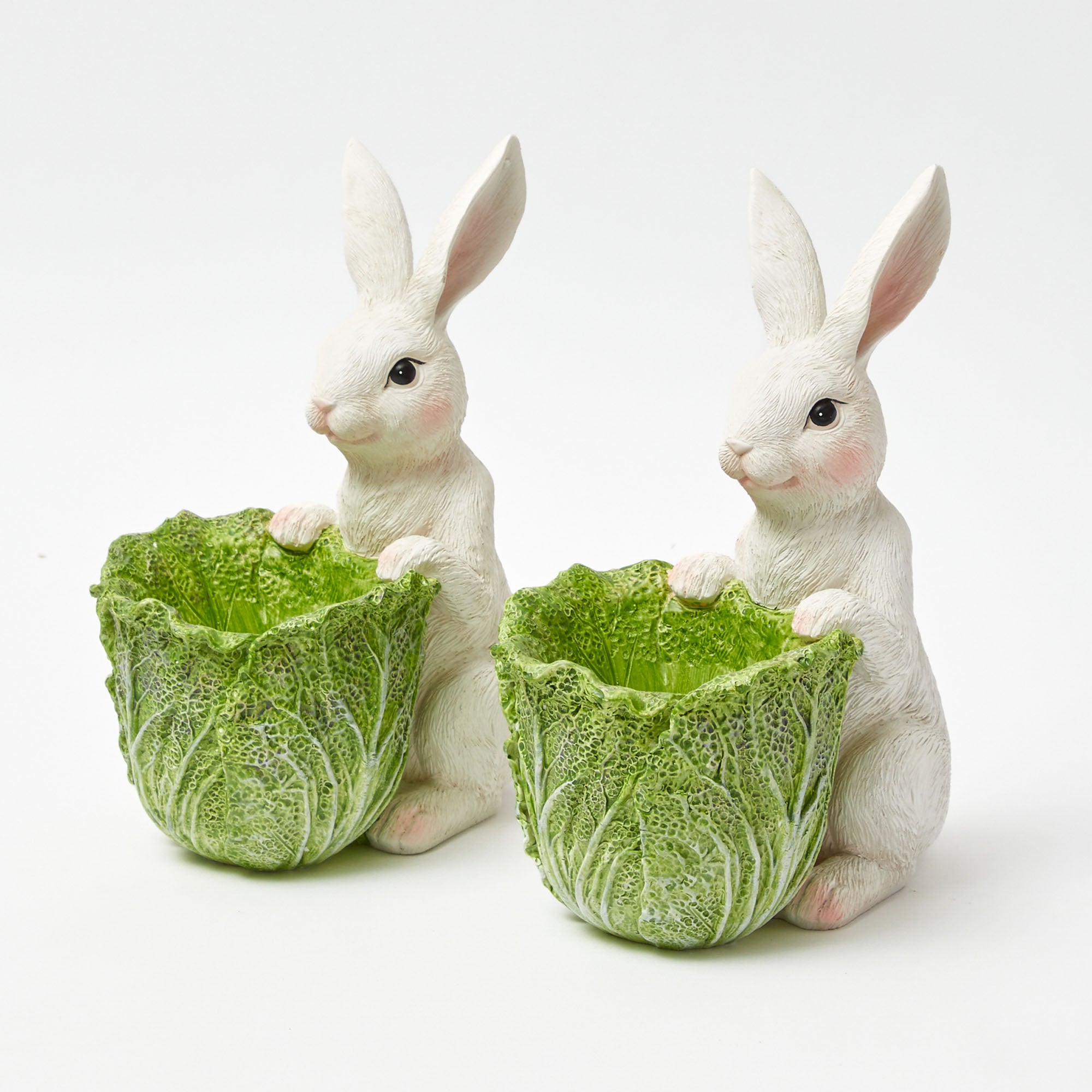 Cabbage Bunny Bowl (Pair)