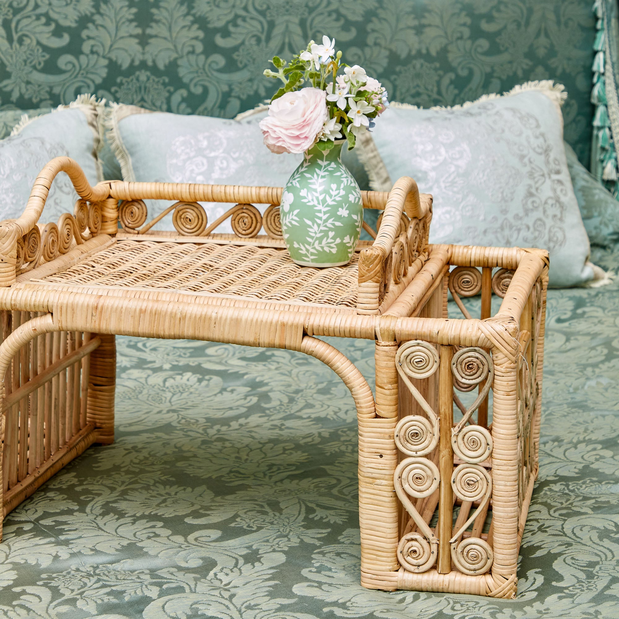 Lucille Rattan Breakfast Tray