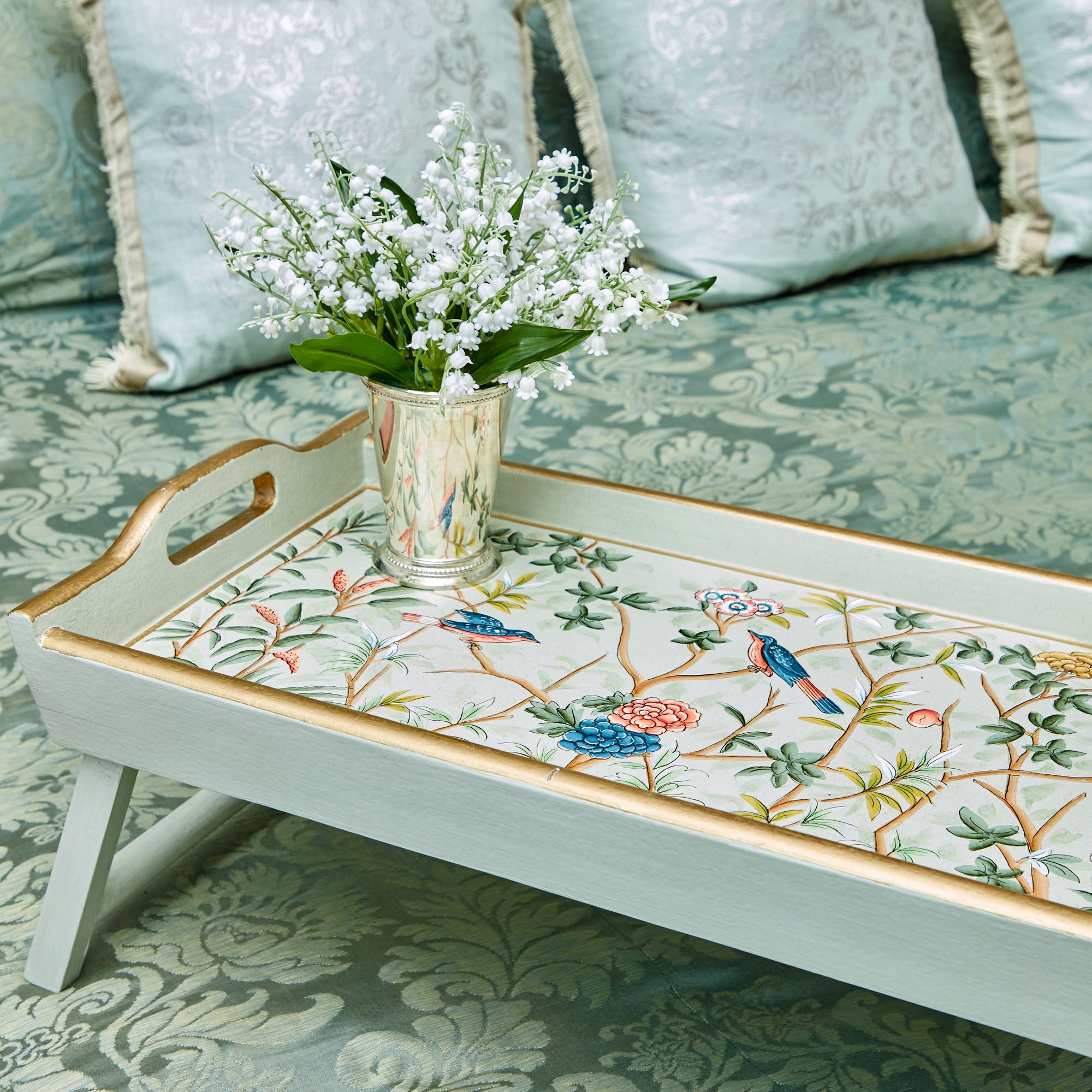 Chinoiserie Folding Tray