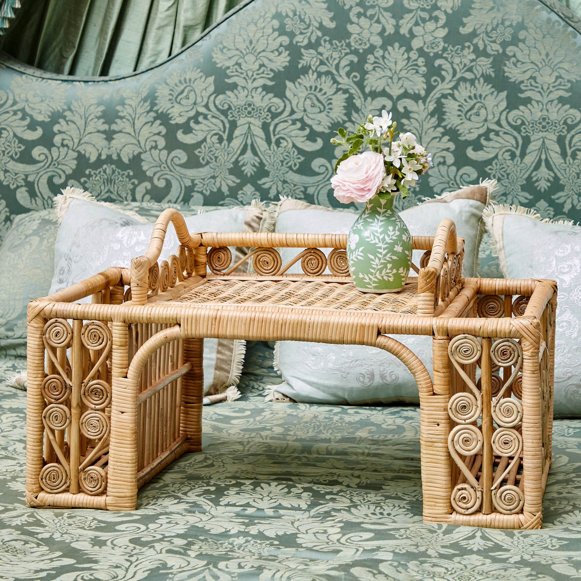 Lucille Rattan Breakfast Tray