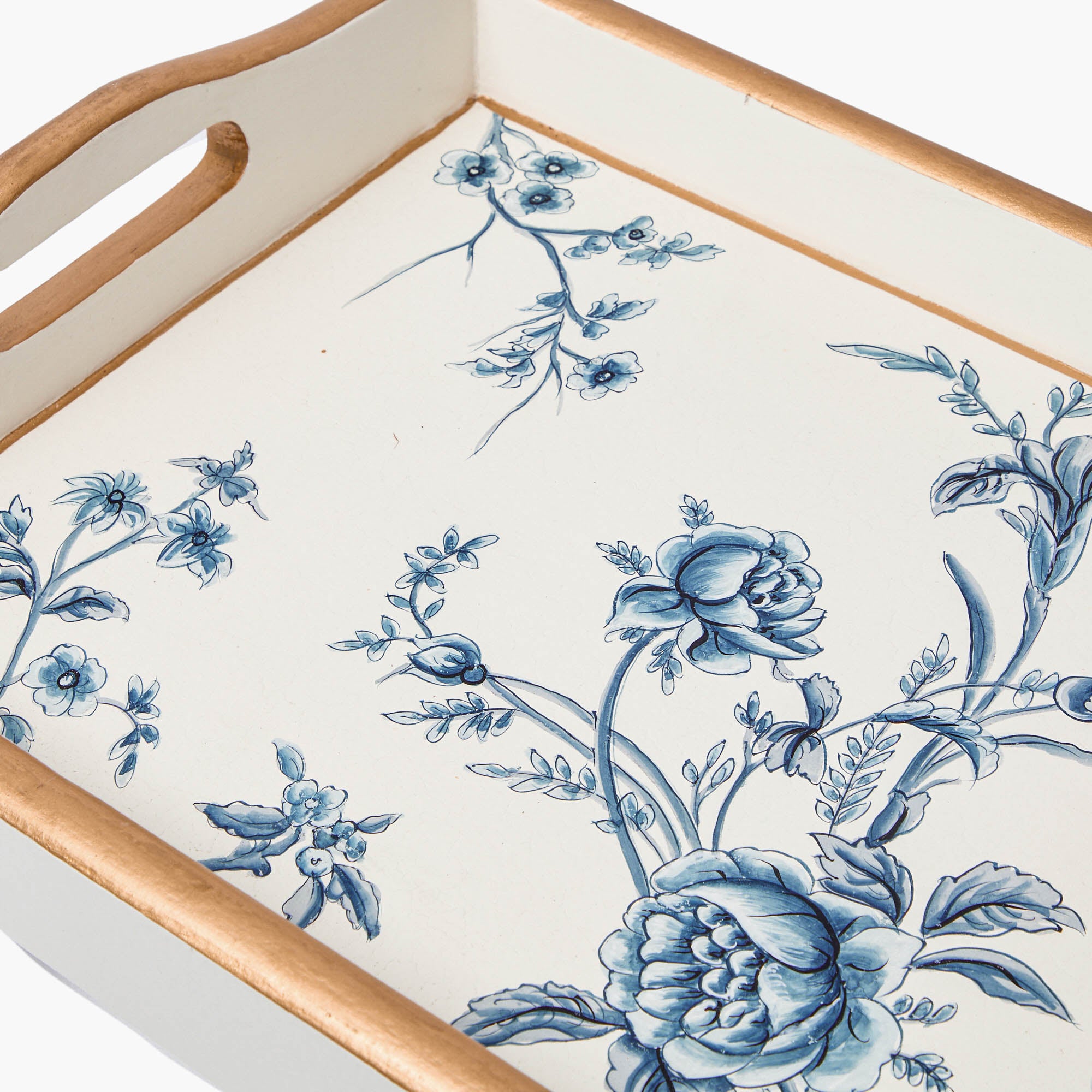 Floral Folding Tray