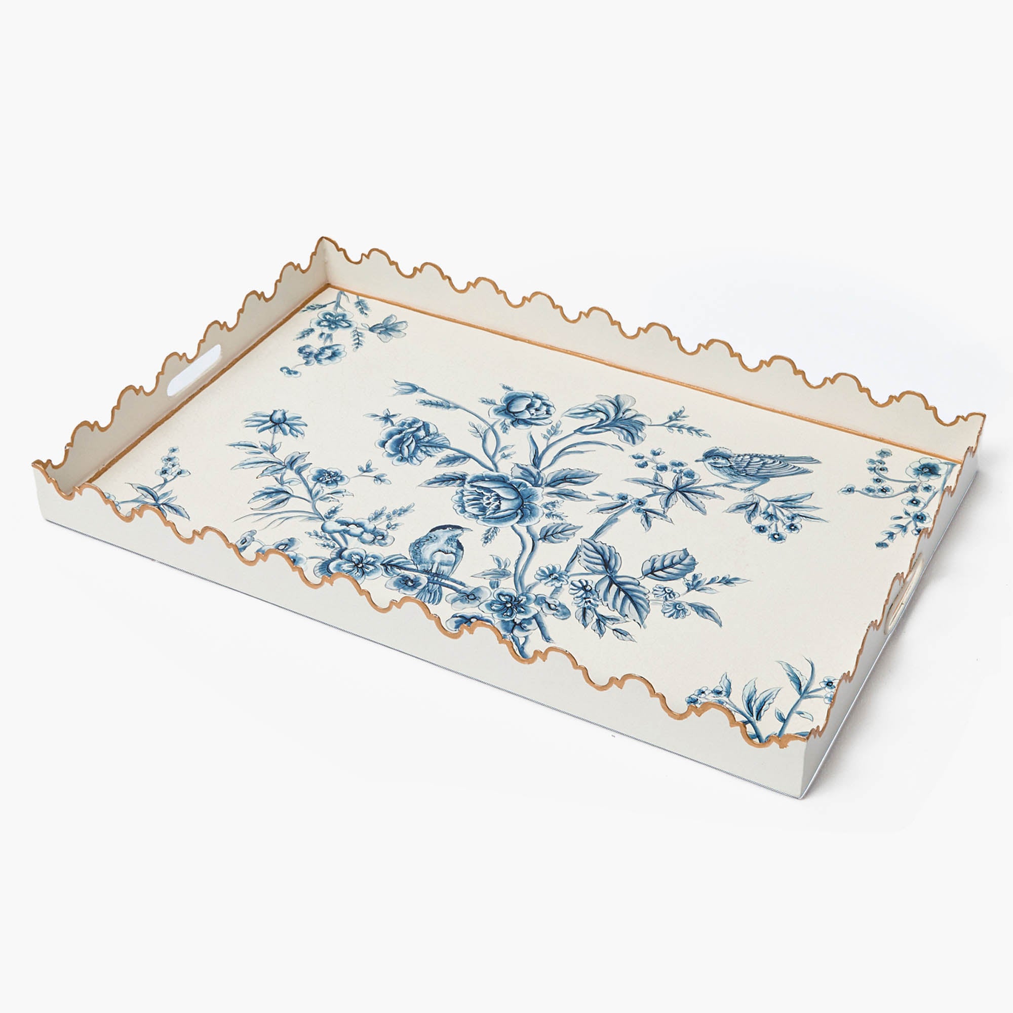 Floral Tole Tray