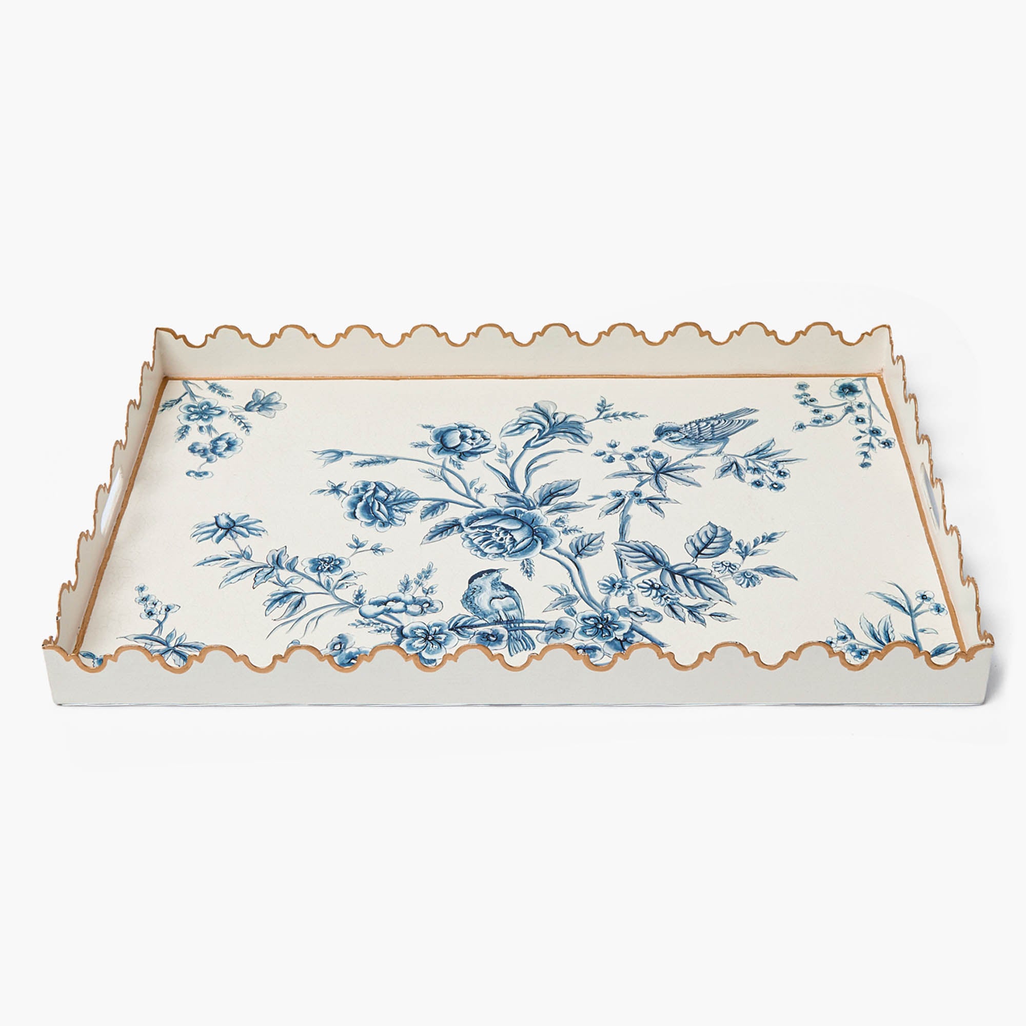 Floral Tole Tray