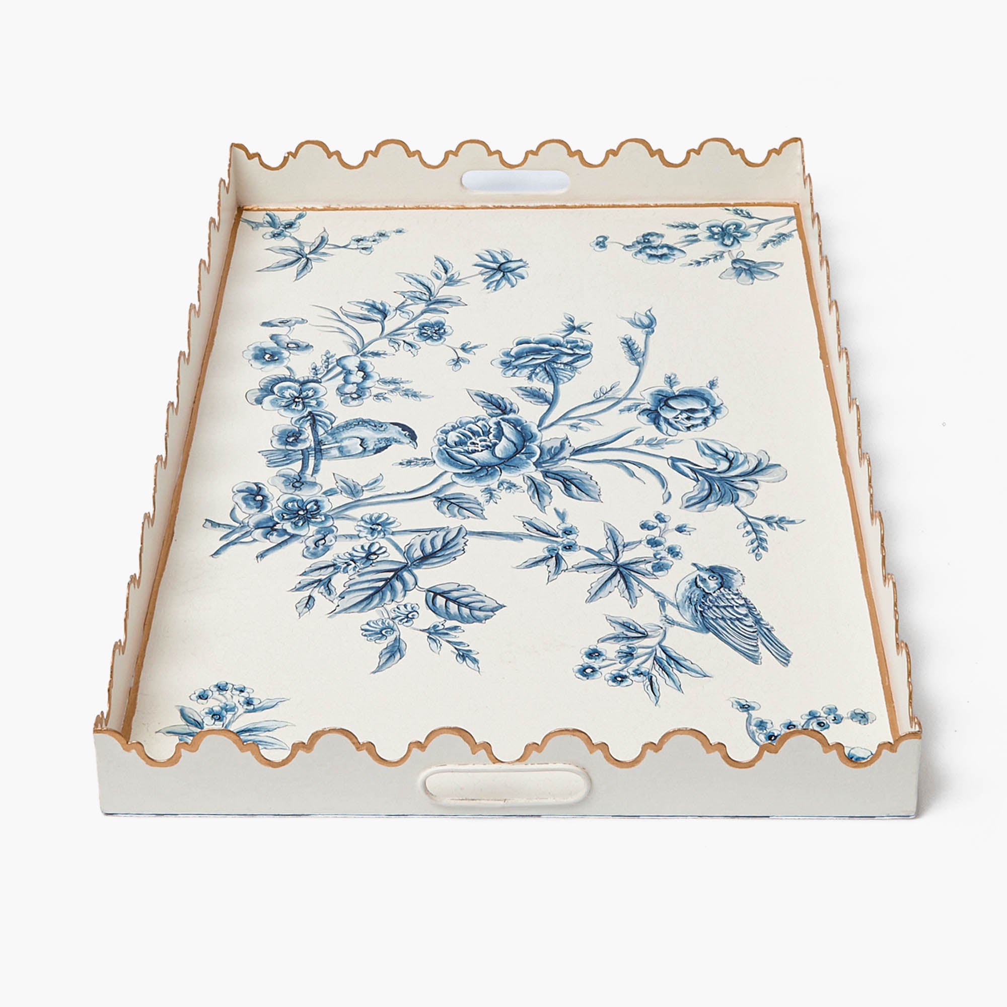 Floral Tole Tray