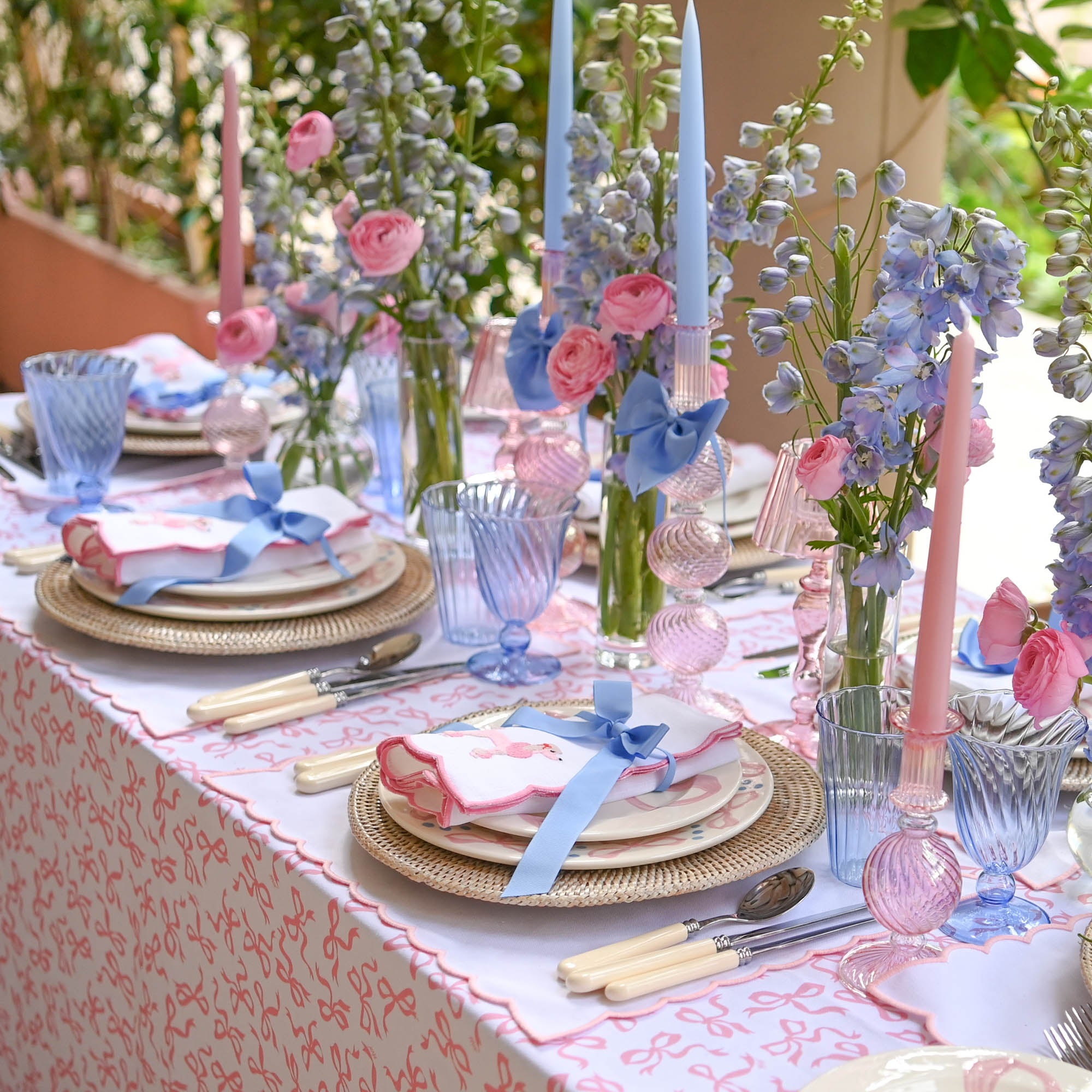 Pretty In Pink Candlescape