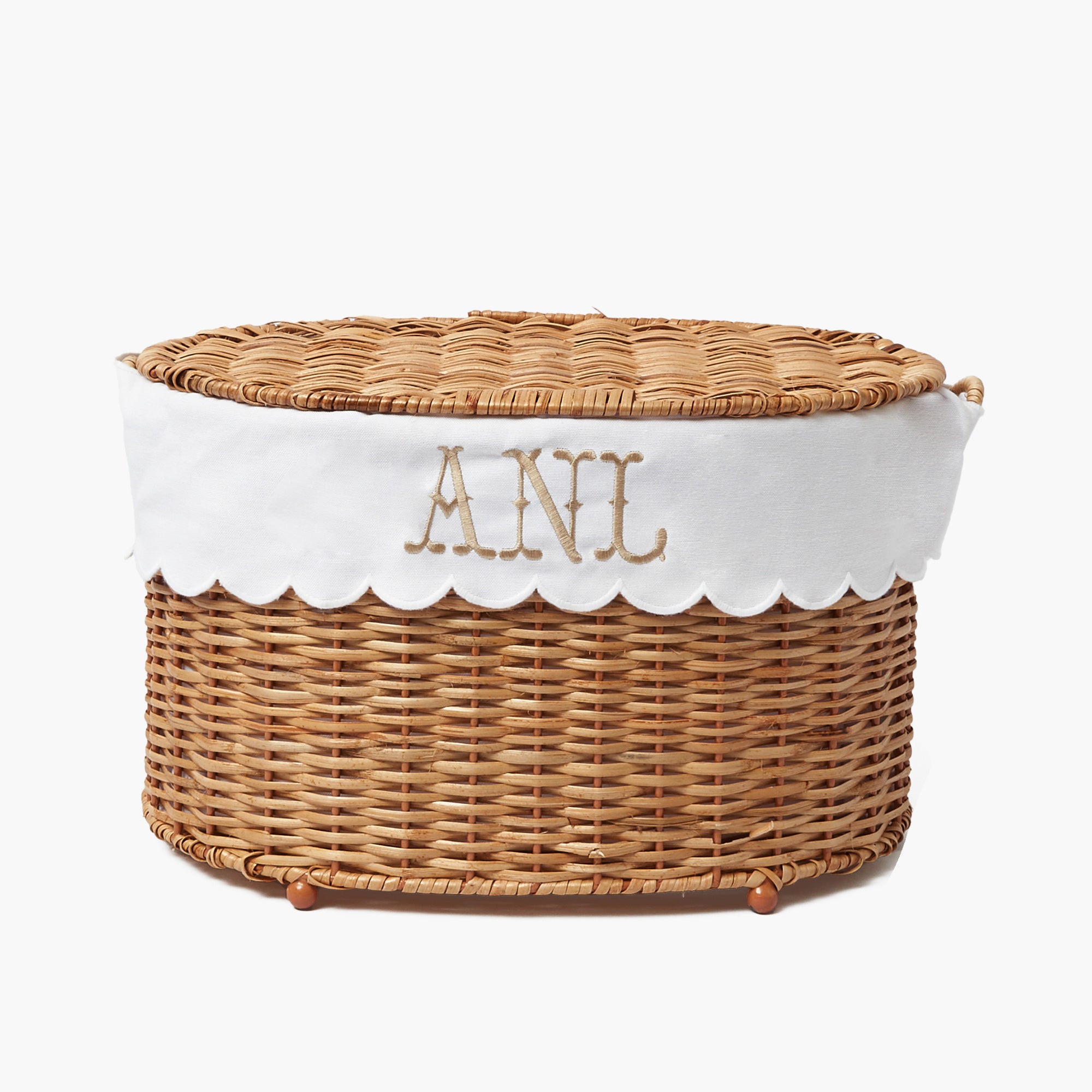 Isabella Rattan Basket (Small)