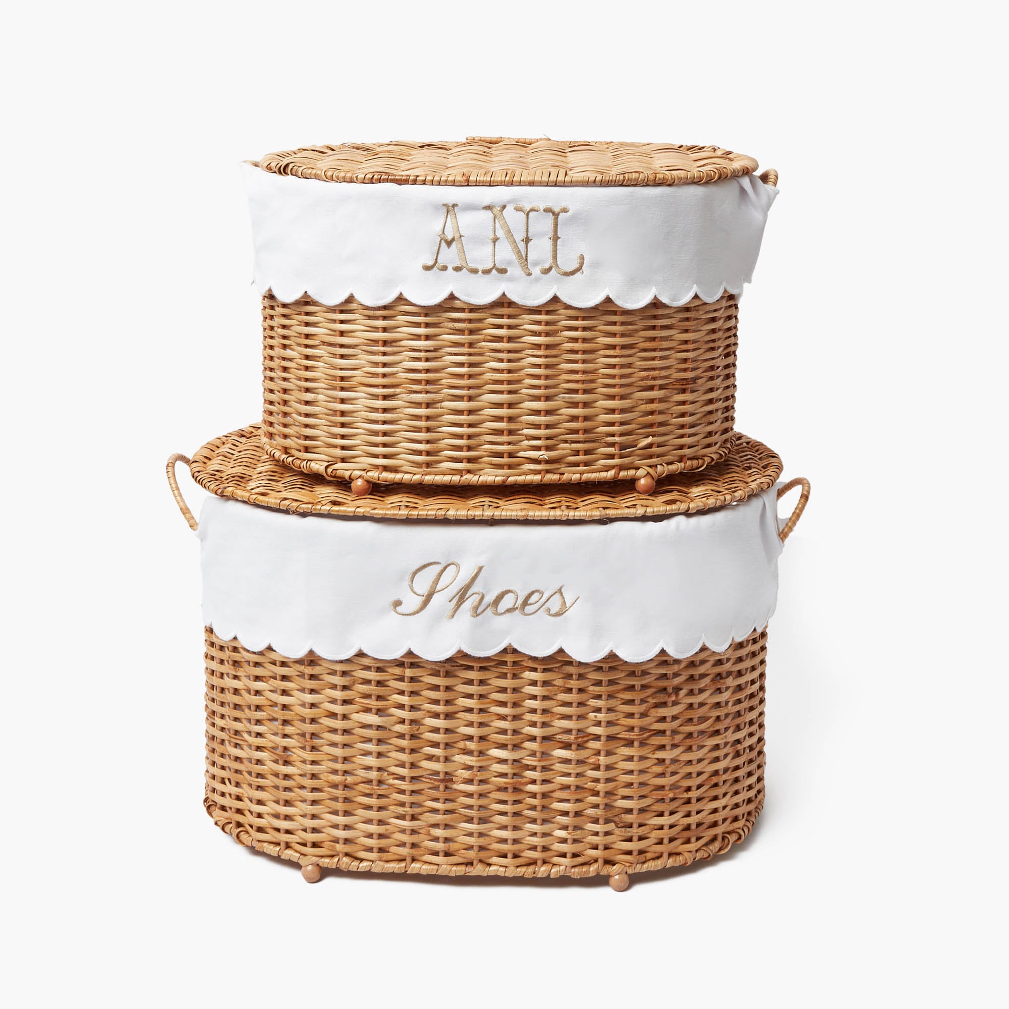 Isabella Rattan Basket (Small)