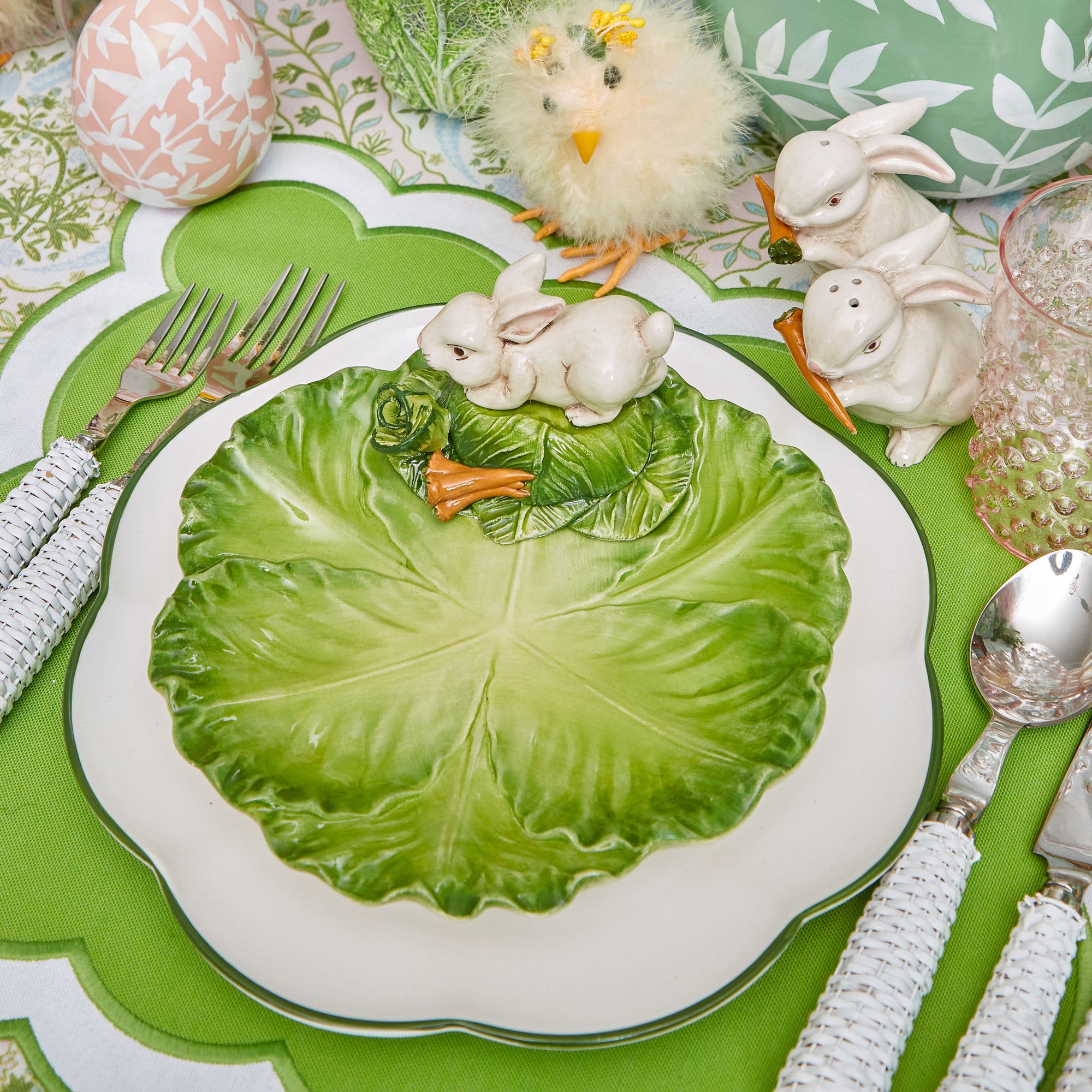 Rabbit Cabbage Plate