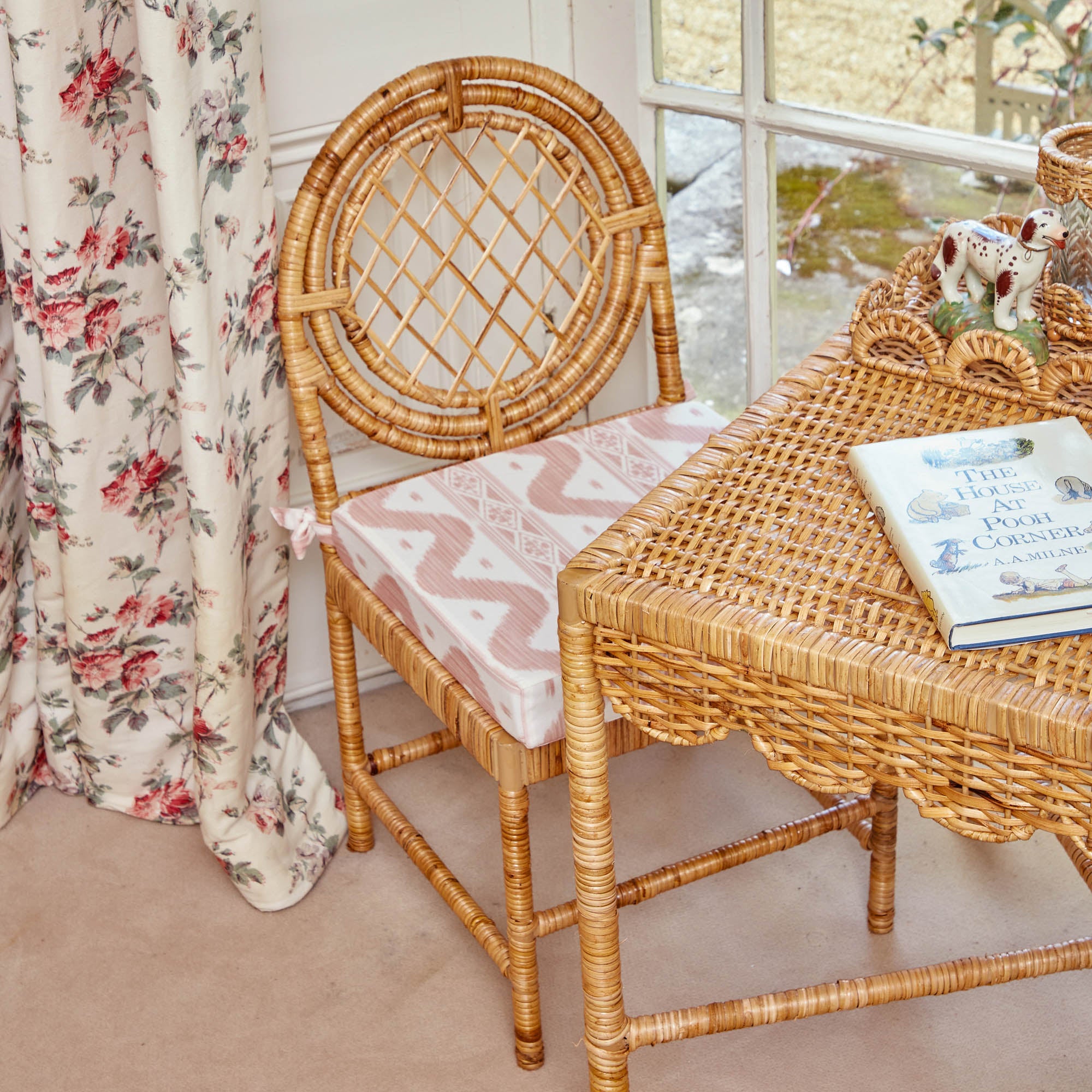 Small Vivienne Rattan Chair