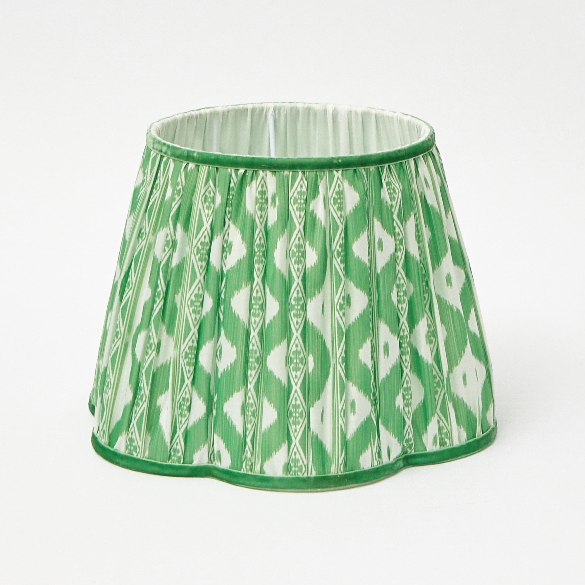 Green Ikat Lampshade (30cm)