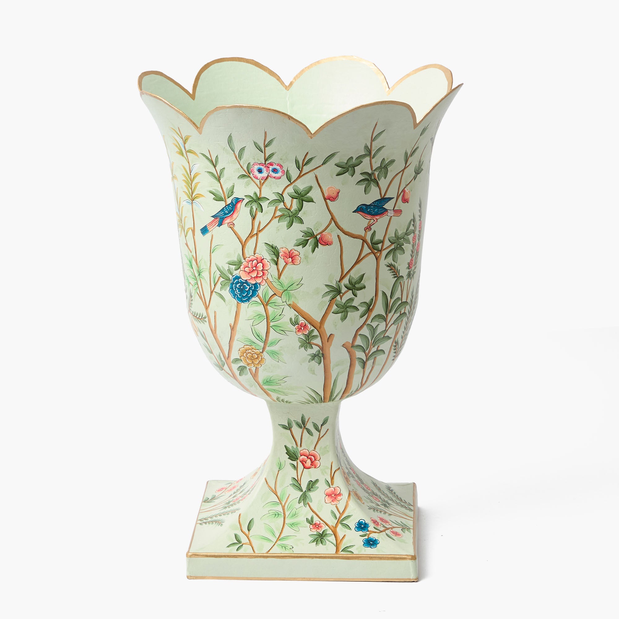 Chinoiserie Tole Urn