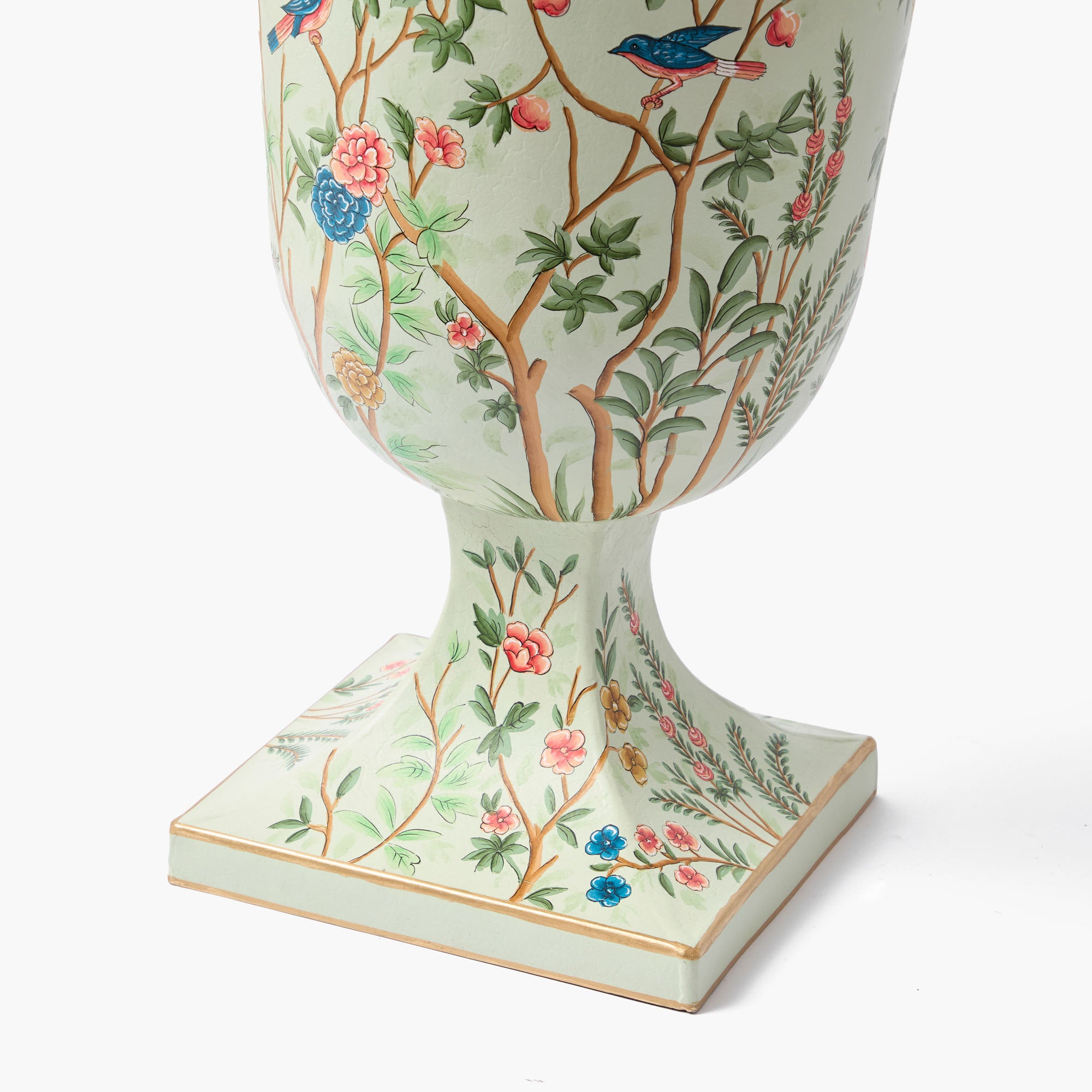 Chinoiserie Tole Urn