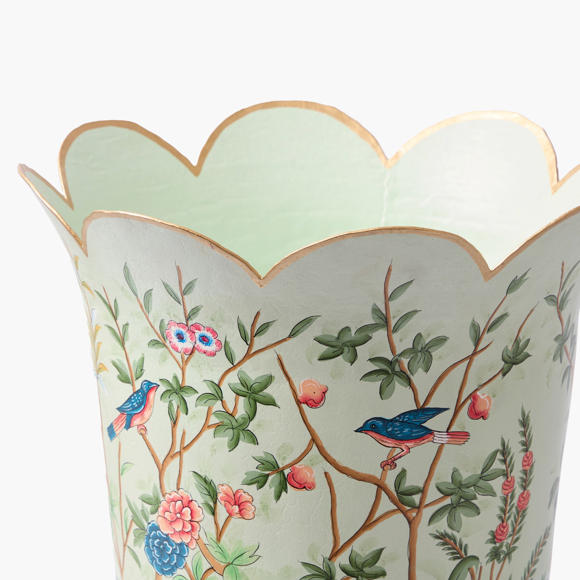 Chinoiserie Tole Urn