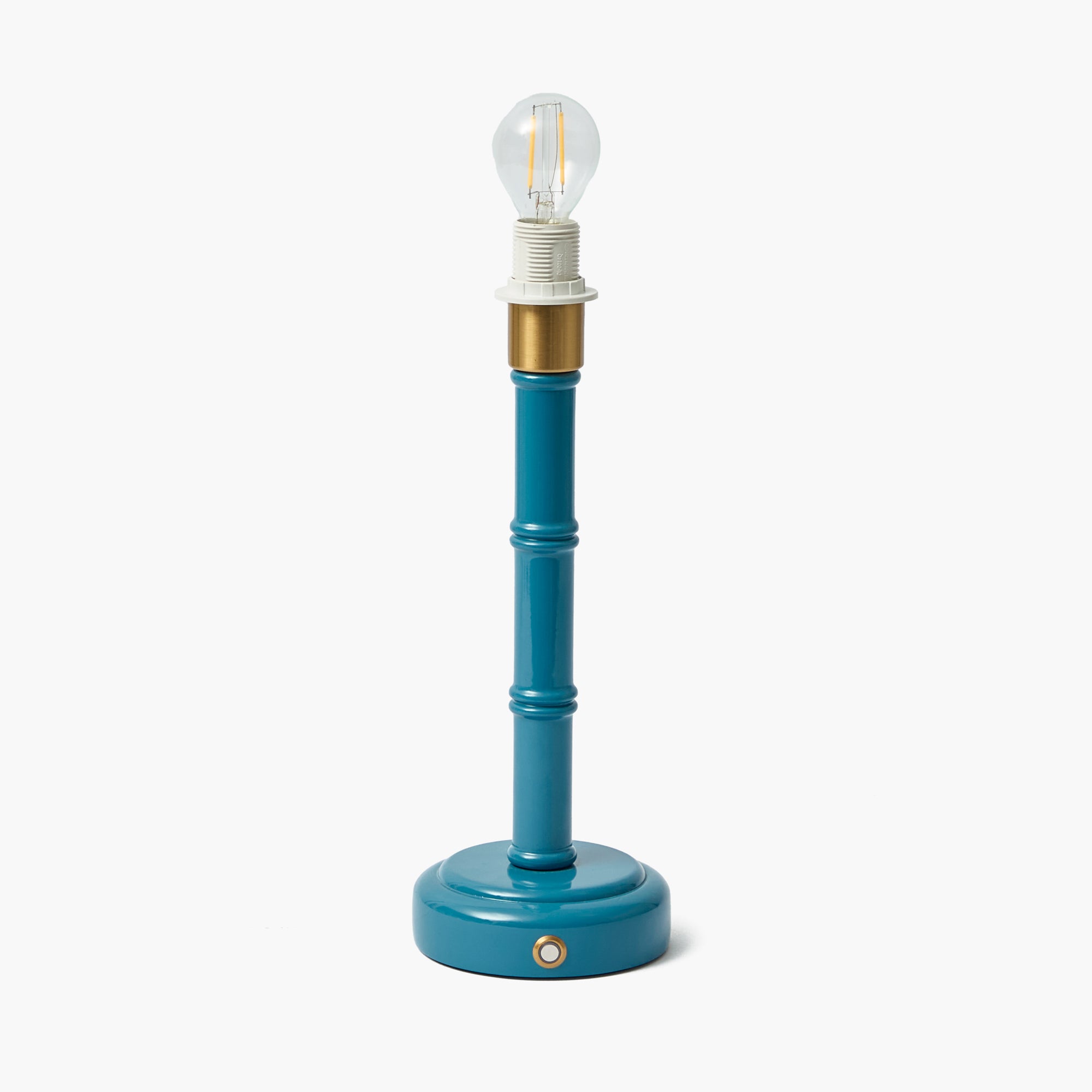 Blue Leonora Lacquer Rechargeable Lamp