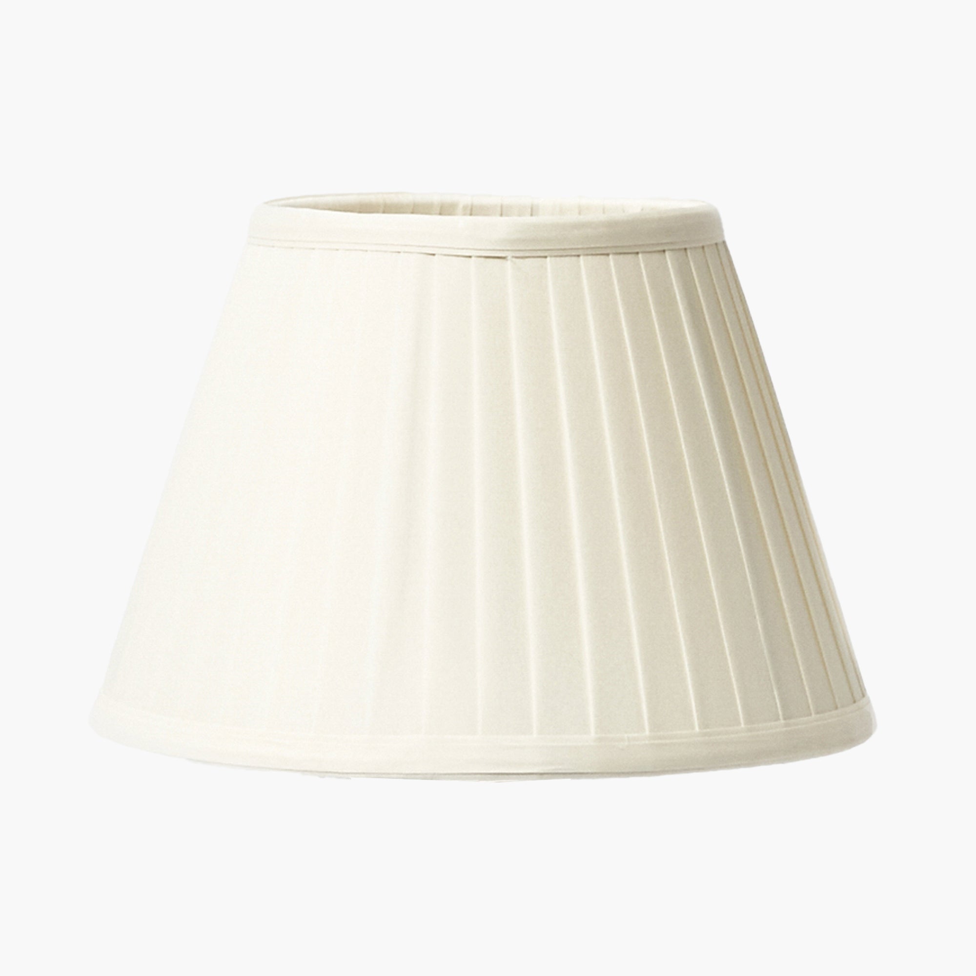 Cream Pleated Lampshade (22cm)