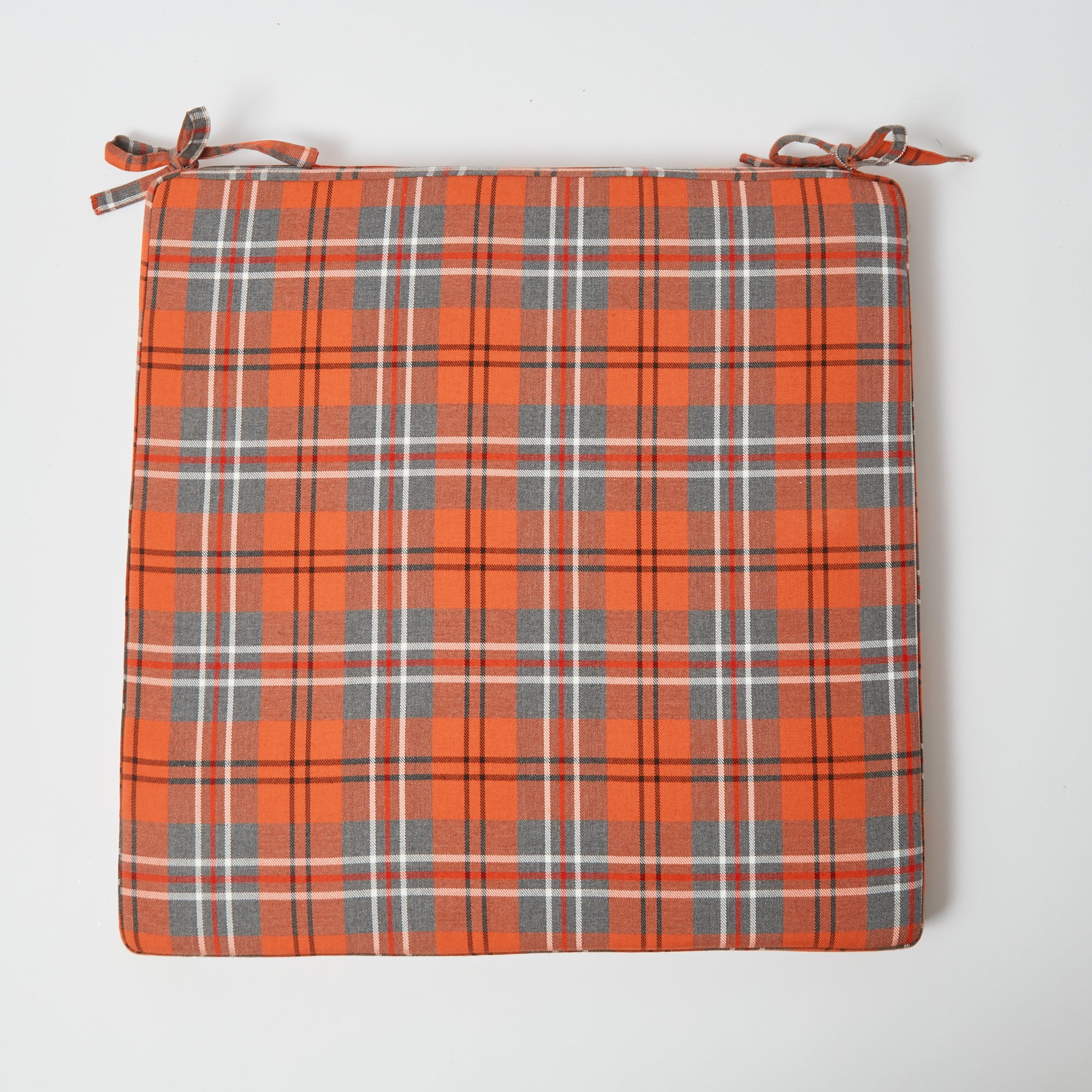 Fife Tartan Seat Pad Cushion Mrs. Alice