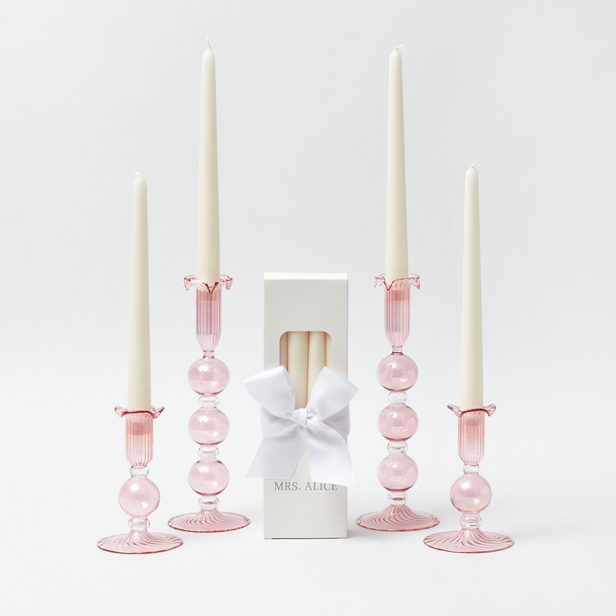 Eden Pink Candle Set