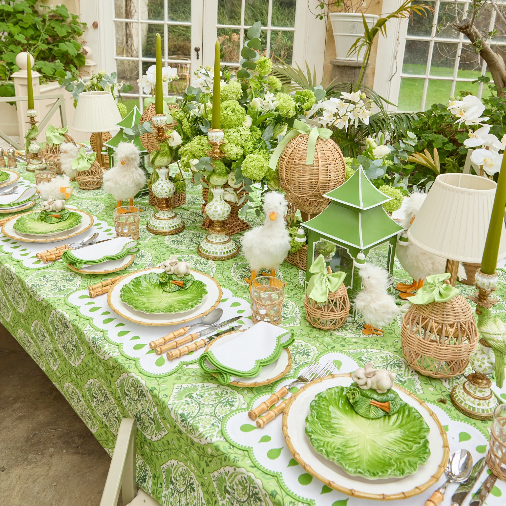 Rabbit Cabbage Plate