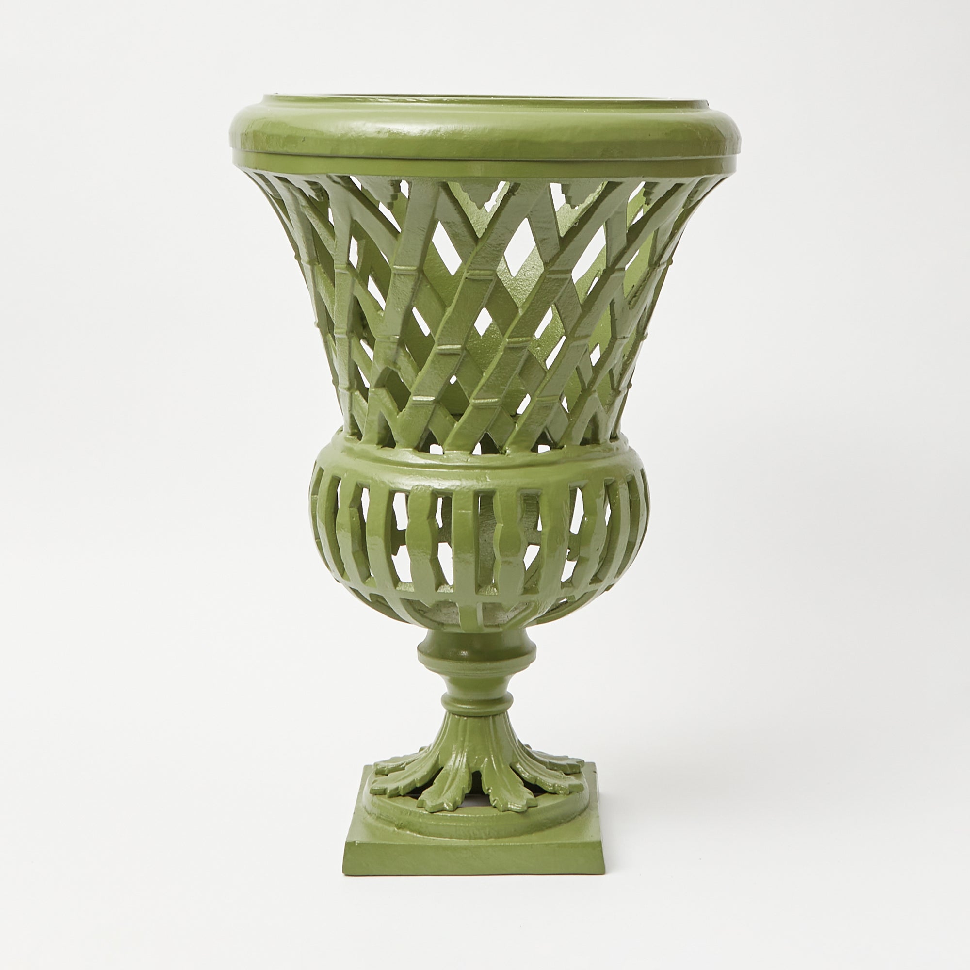 Adelaide Green Lattice Urn