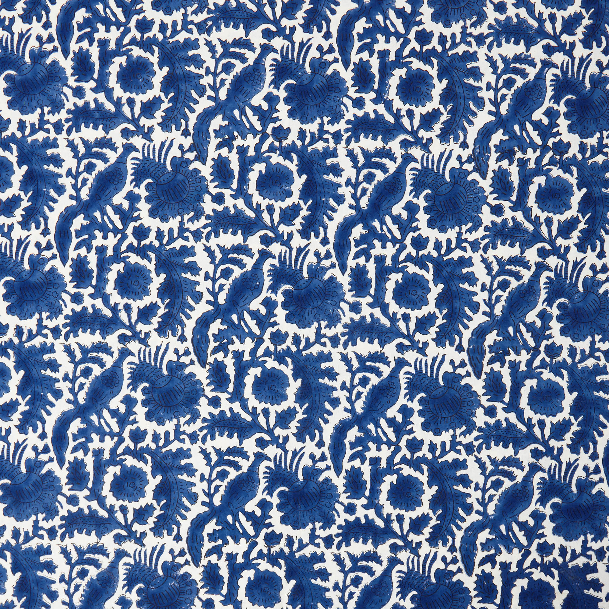 Navy Pheasant Tablecloth