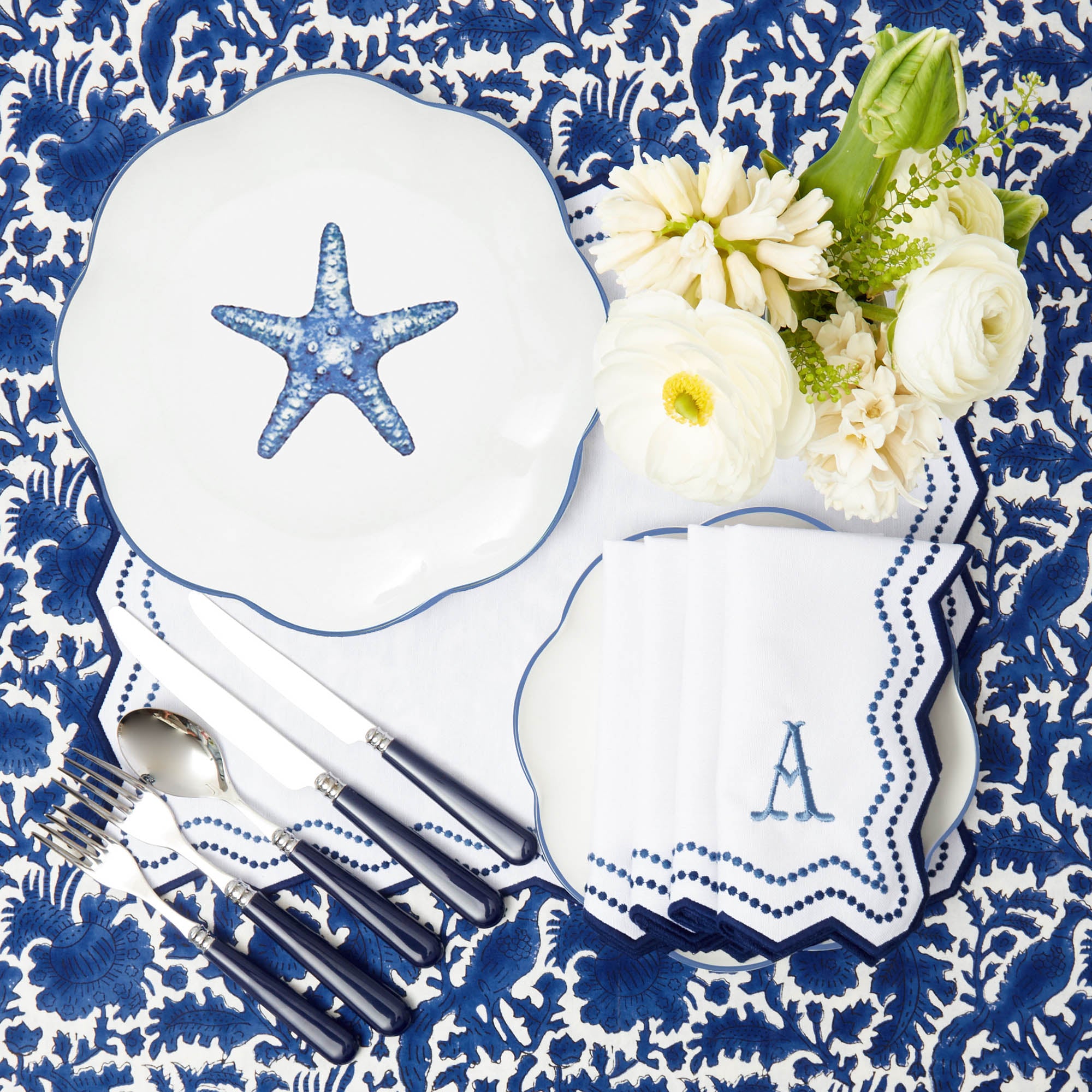 Seashore Dinner Plates (Set of 4)