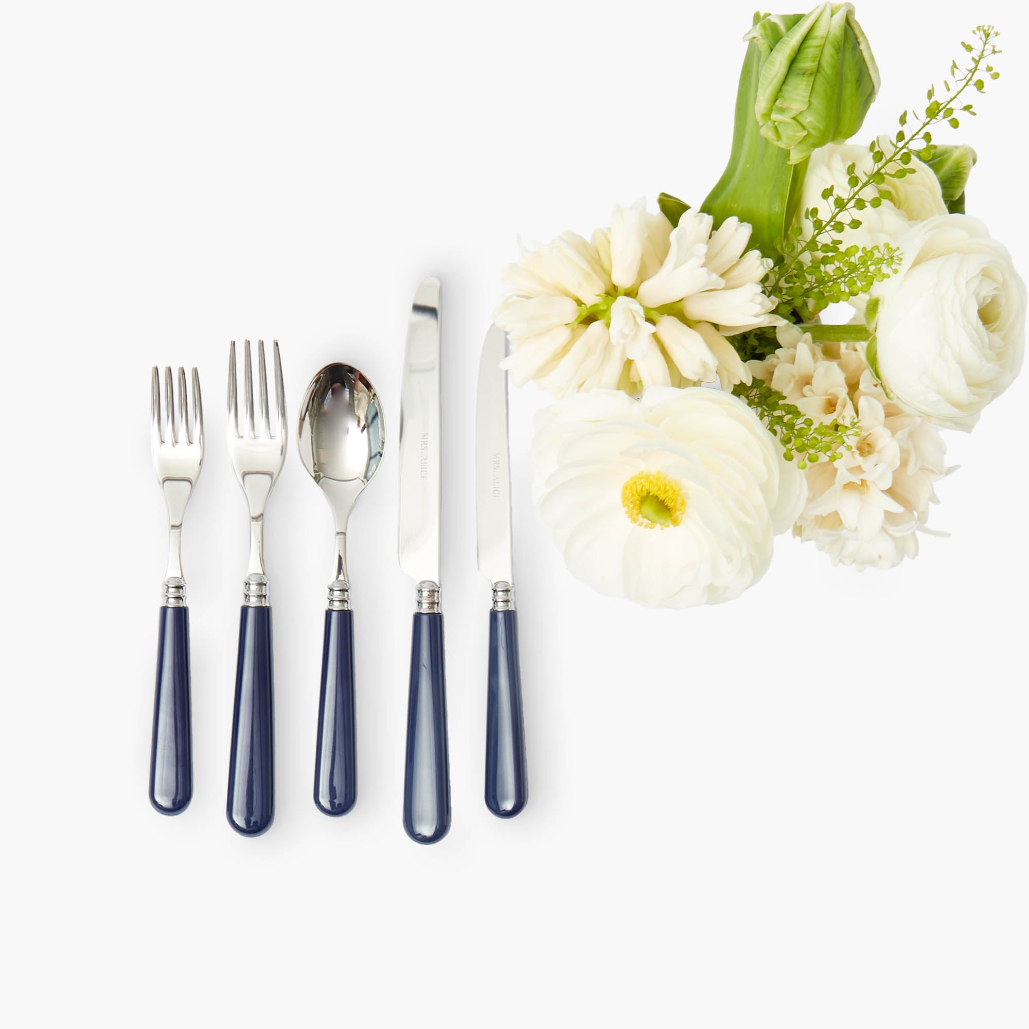 Navy Cutlery (5 piece)