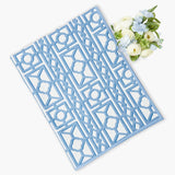 Blue Pavilion Trellis Tablecloth