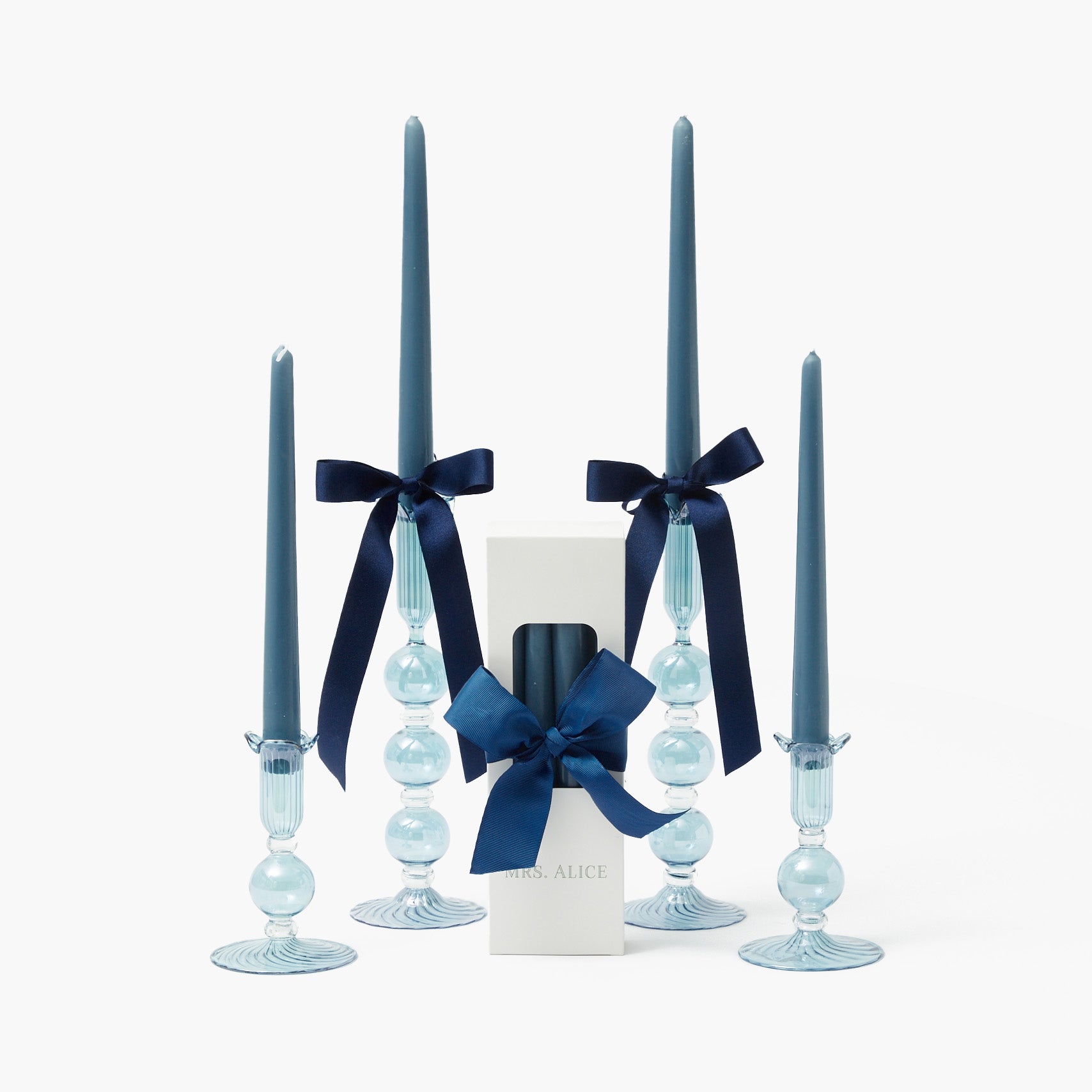 Eden Blue Candle Set (Navy)