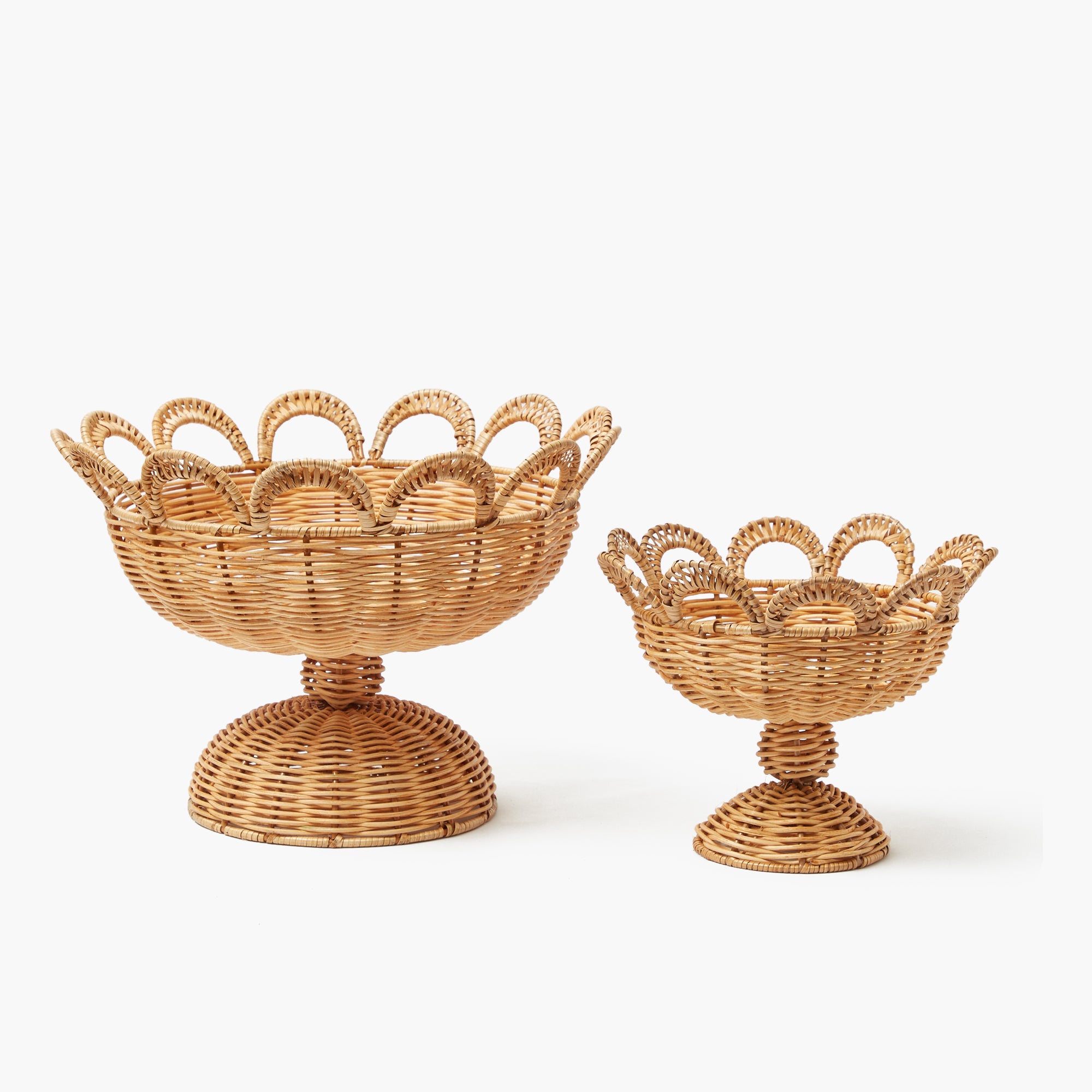 Small Elena Rattan Bowl