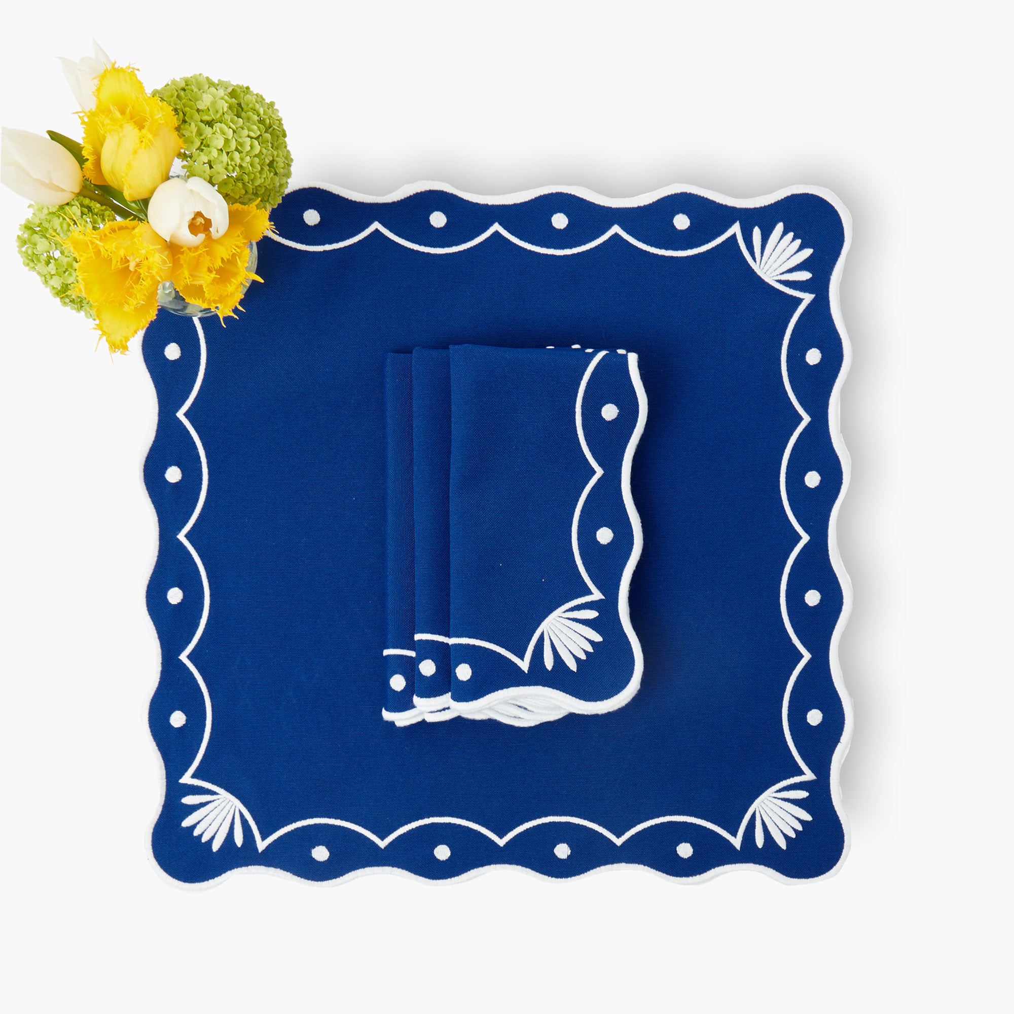 Isadora Blue Napkins (Set of 4)