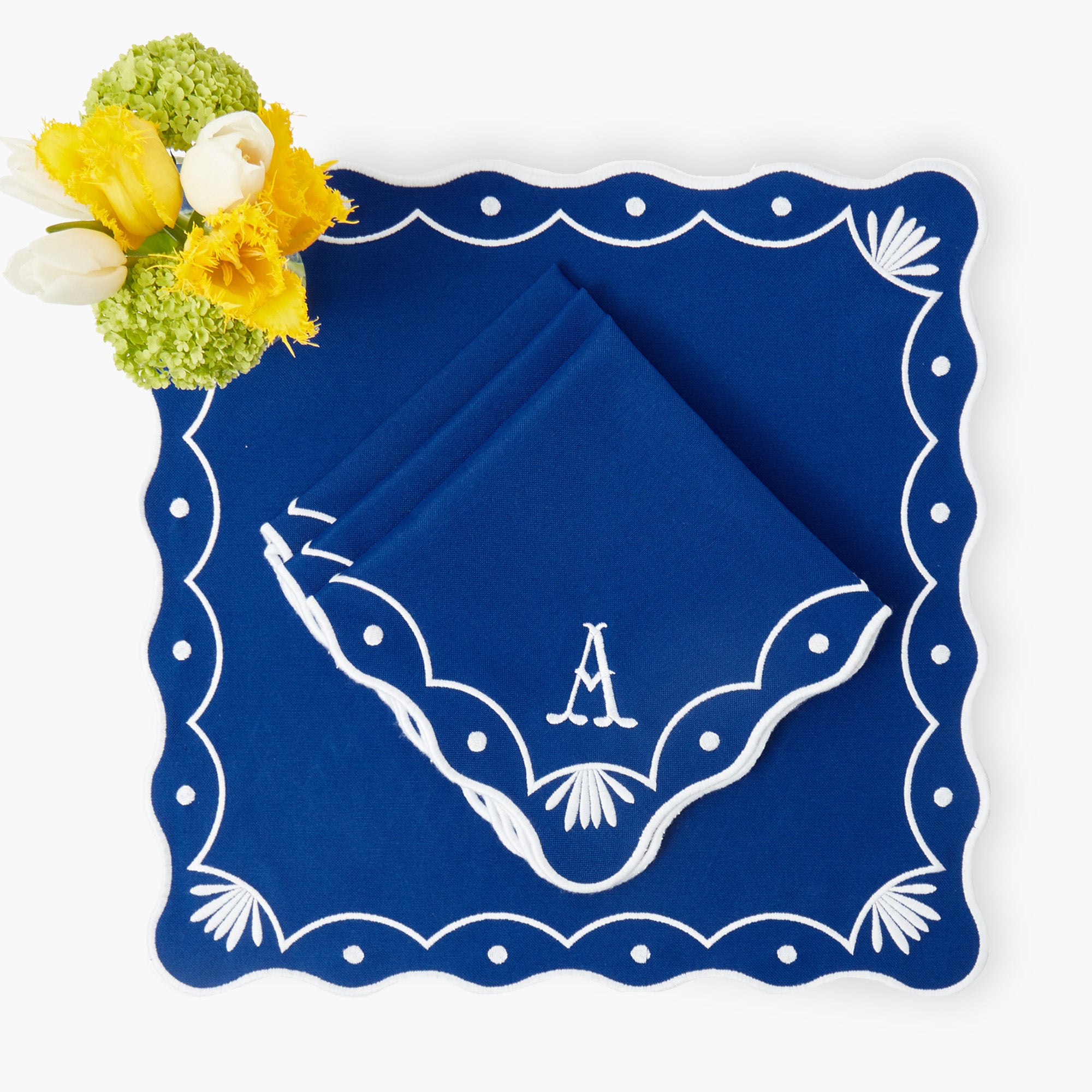 Isadora Blue Napkins (Set of 4)