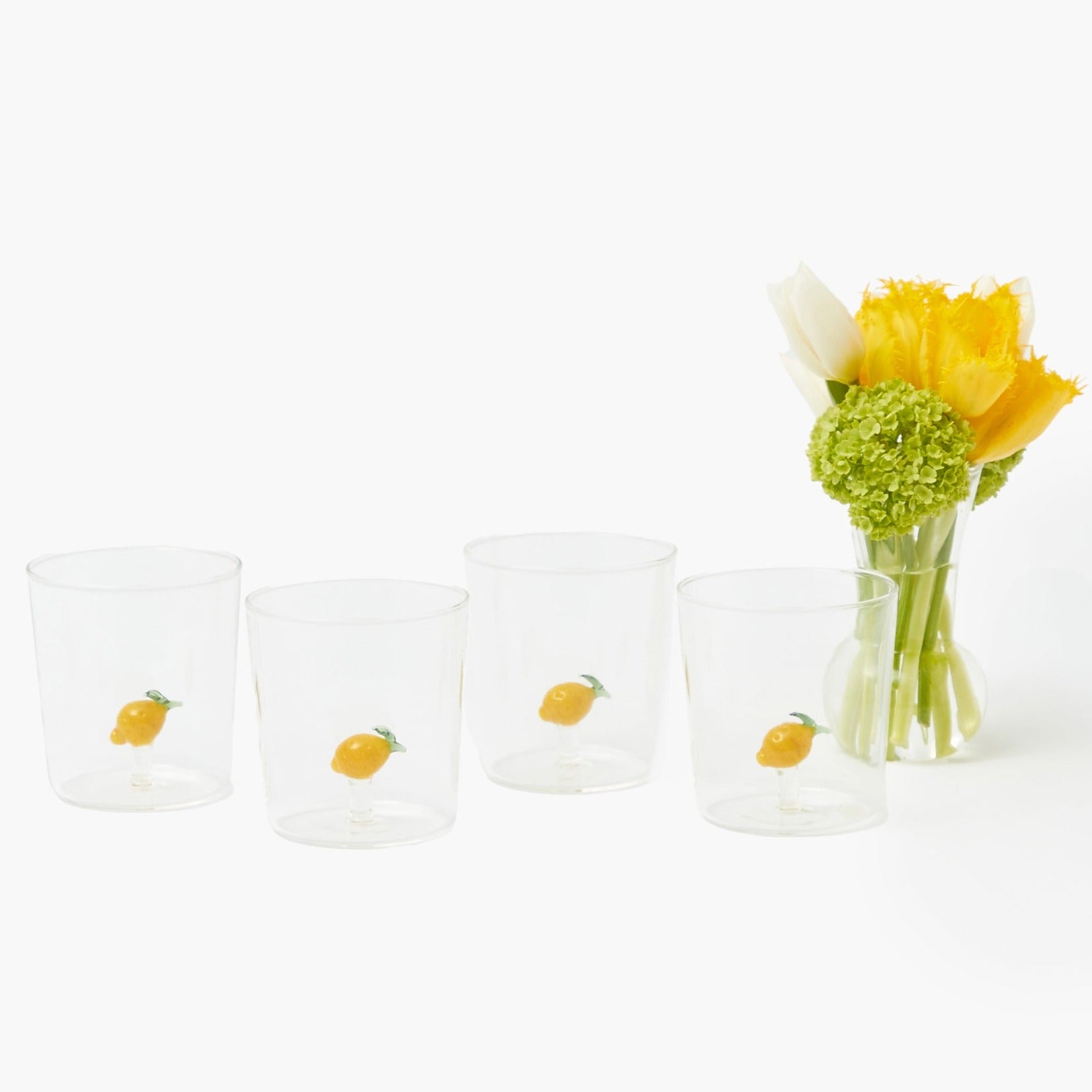 Lemon Glasses (Set of 4)