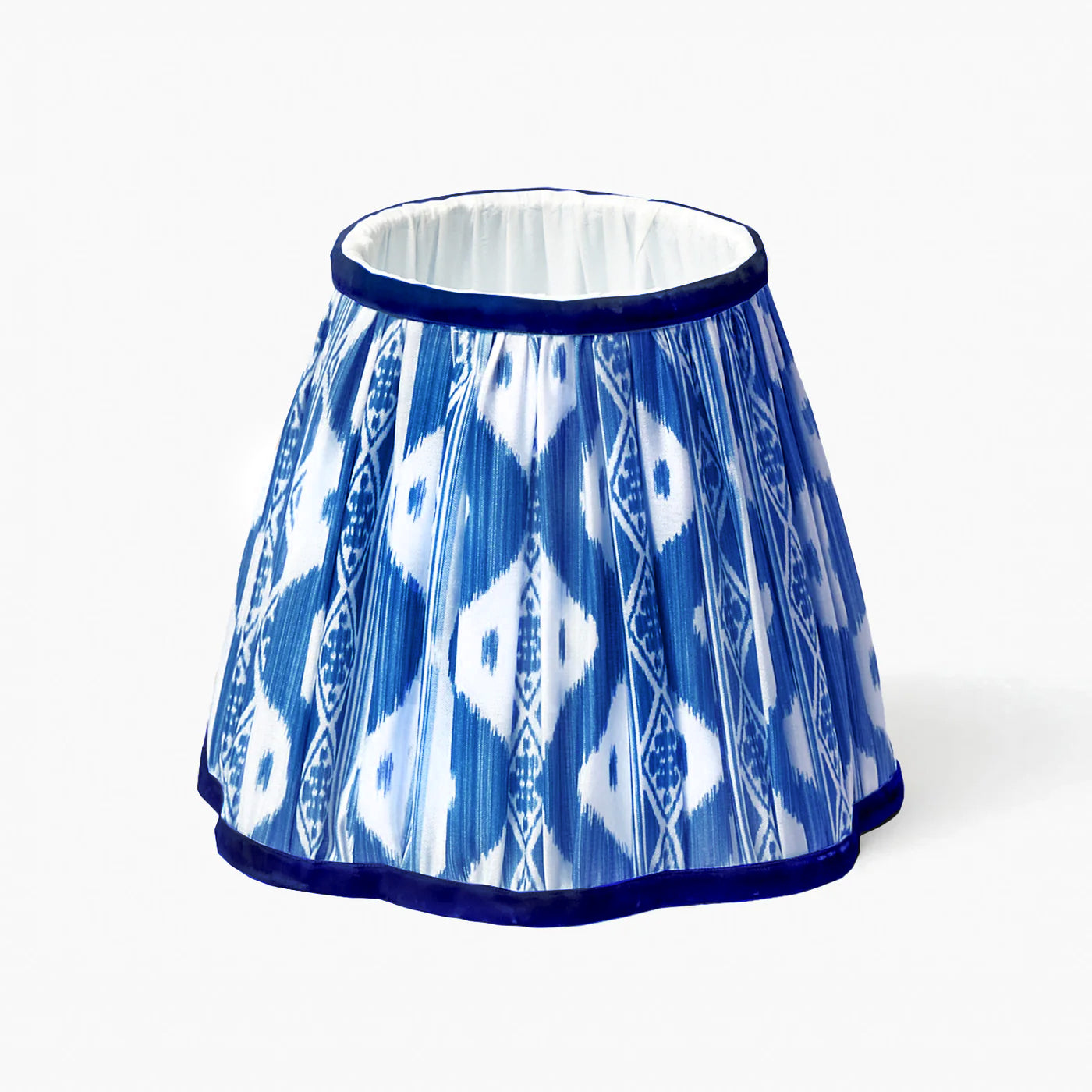 Cobalt Ikat Lampshade (18cm)