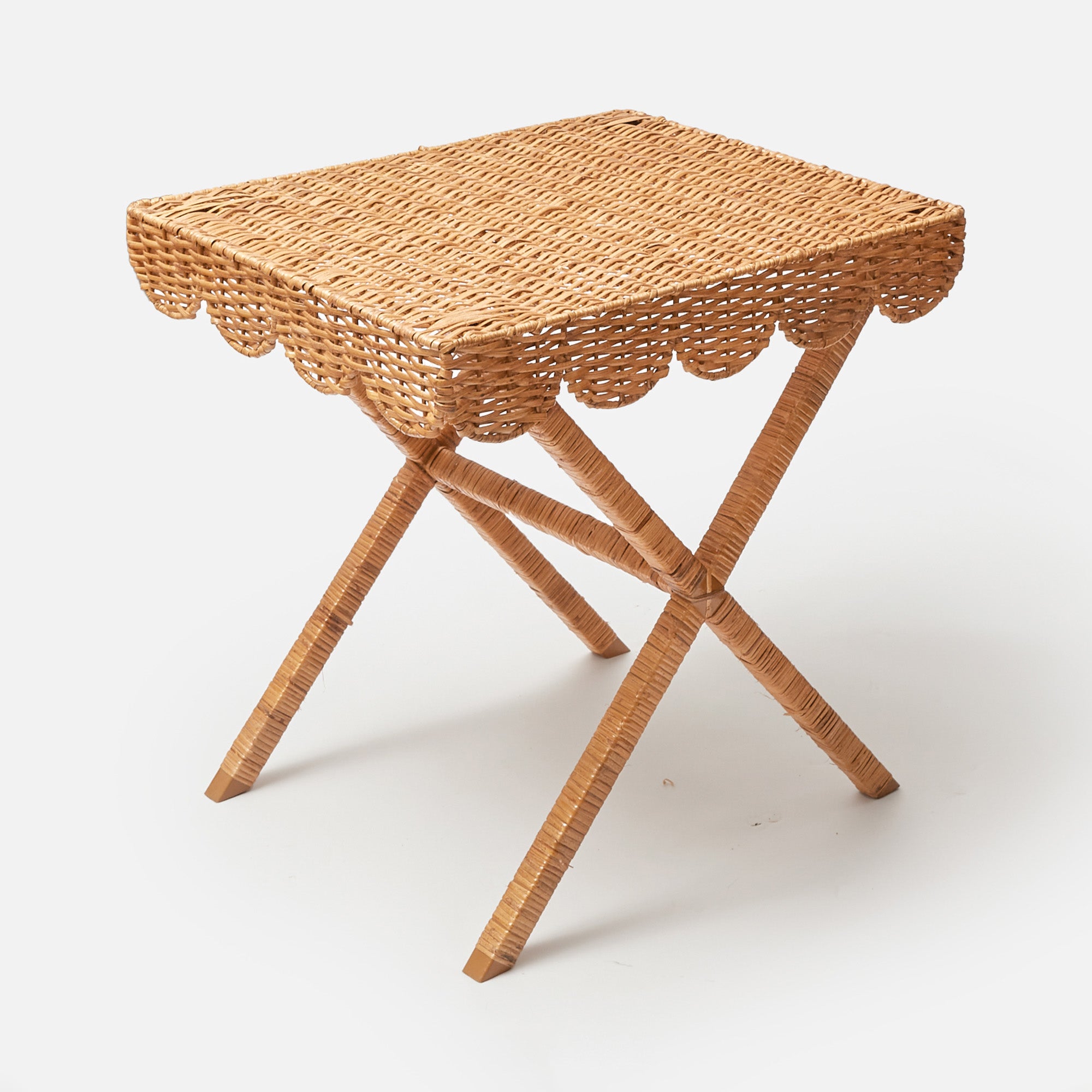 Lucca Rattan Luggage Rack