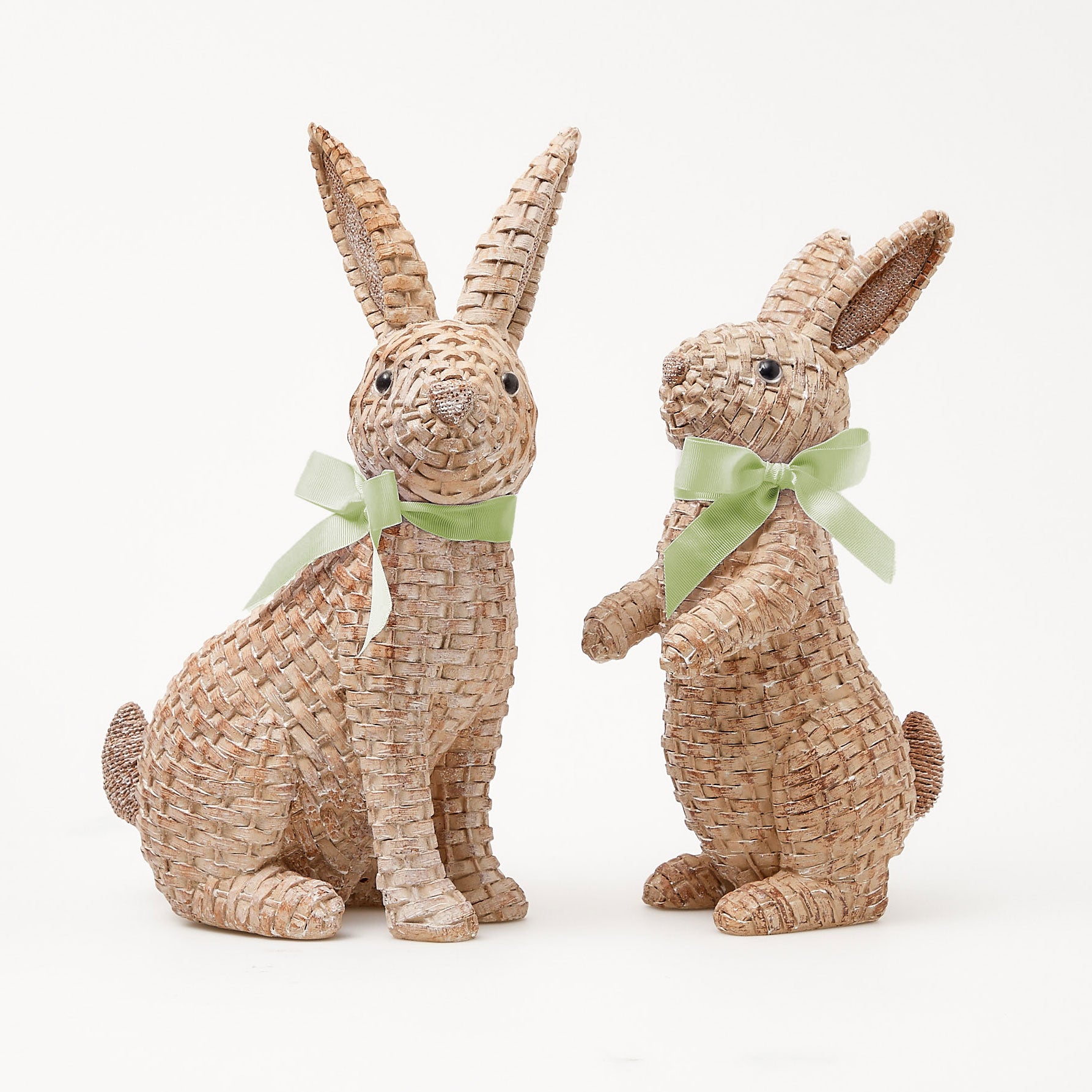 Rattan Rabbit (Pair)