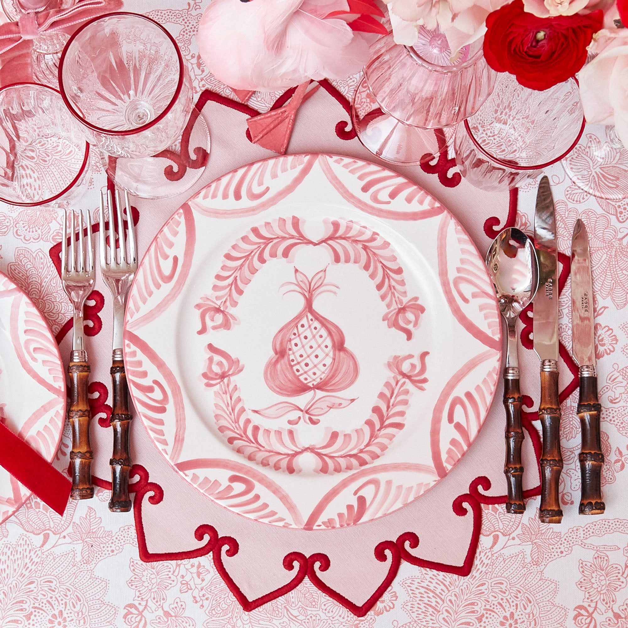 Pink Melograno Dinner Plate