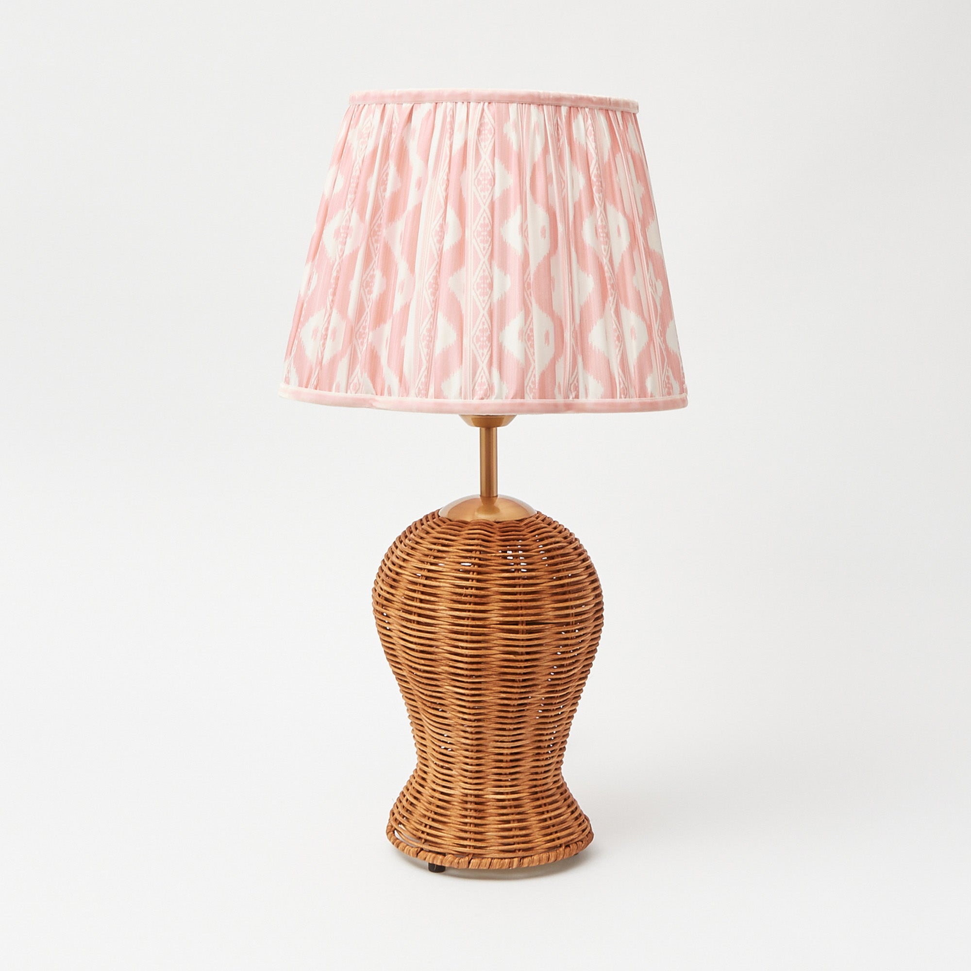 Pink Ikat Lampshade (30cm)