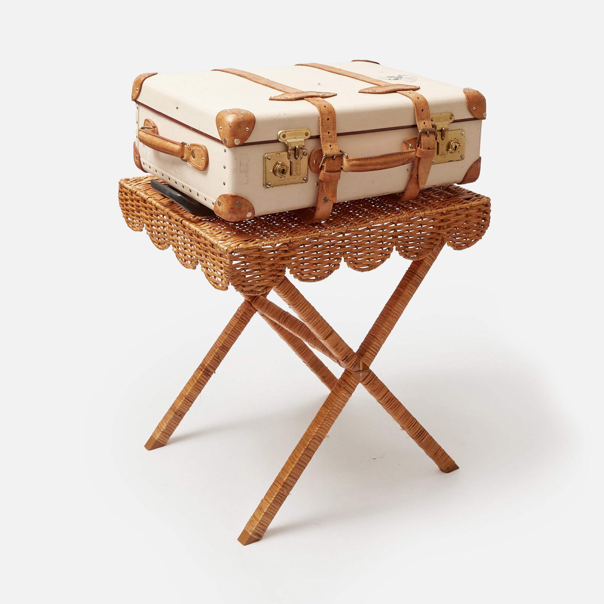 Lucca Rattan Luggage Rack