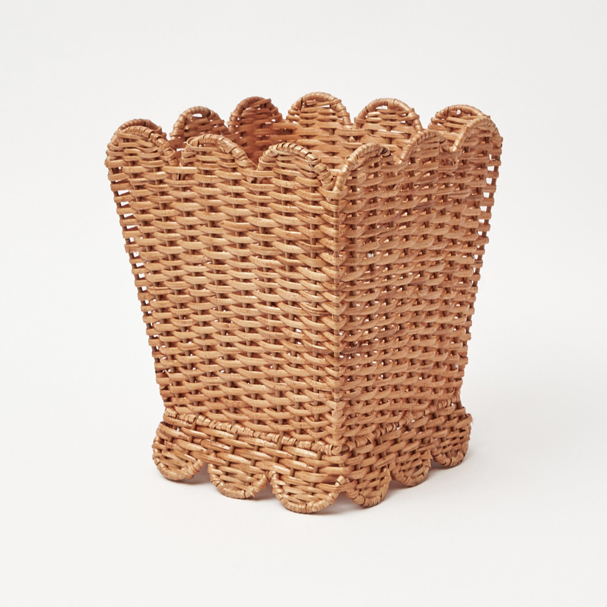 Rattan Classic Paper Bin/ Waste Bin - Standard Size Dia 25/18 x selling H 29cm